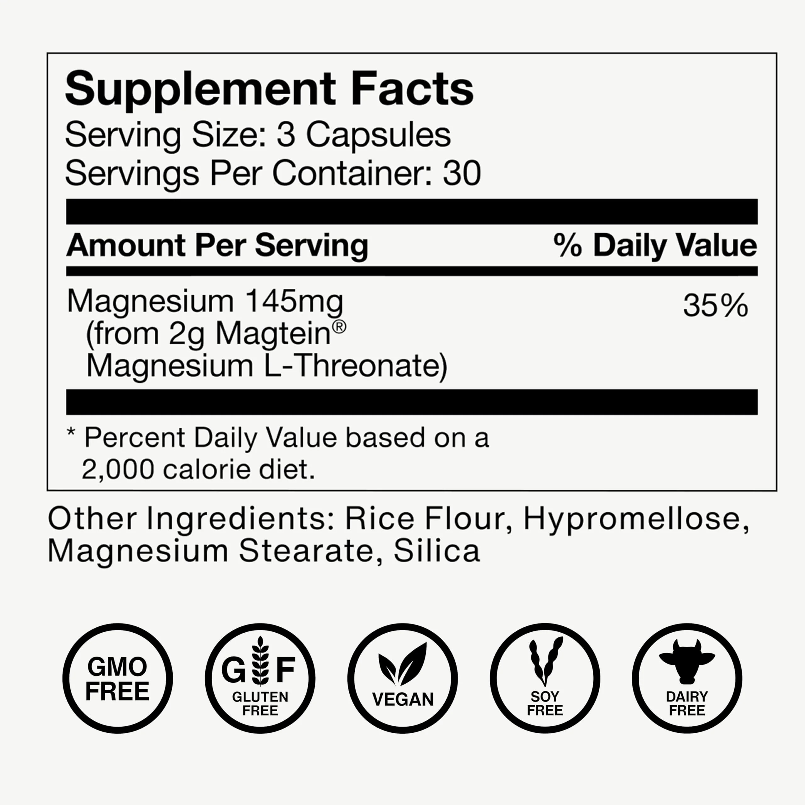 Momentous Magtein Magnesium L-Threonate – Brain & Sleep Support, 145 mg, 30 Servings, NSF Certified for Sport - Image 18