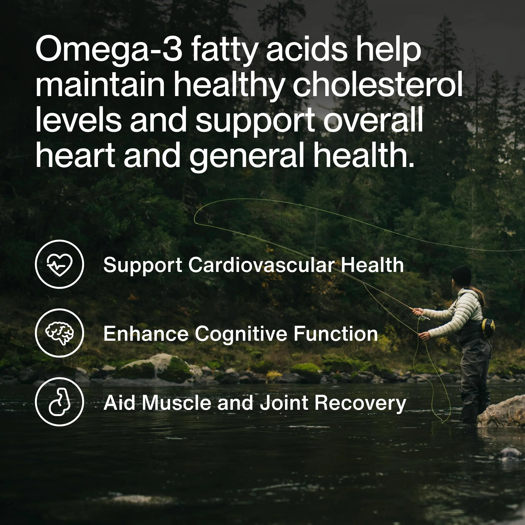 Momentous Omega-3 Fish Oil - 1,600 mg EPA & DHA, NSF Certified for Sport - Image 2