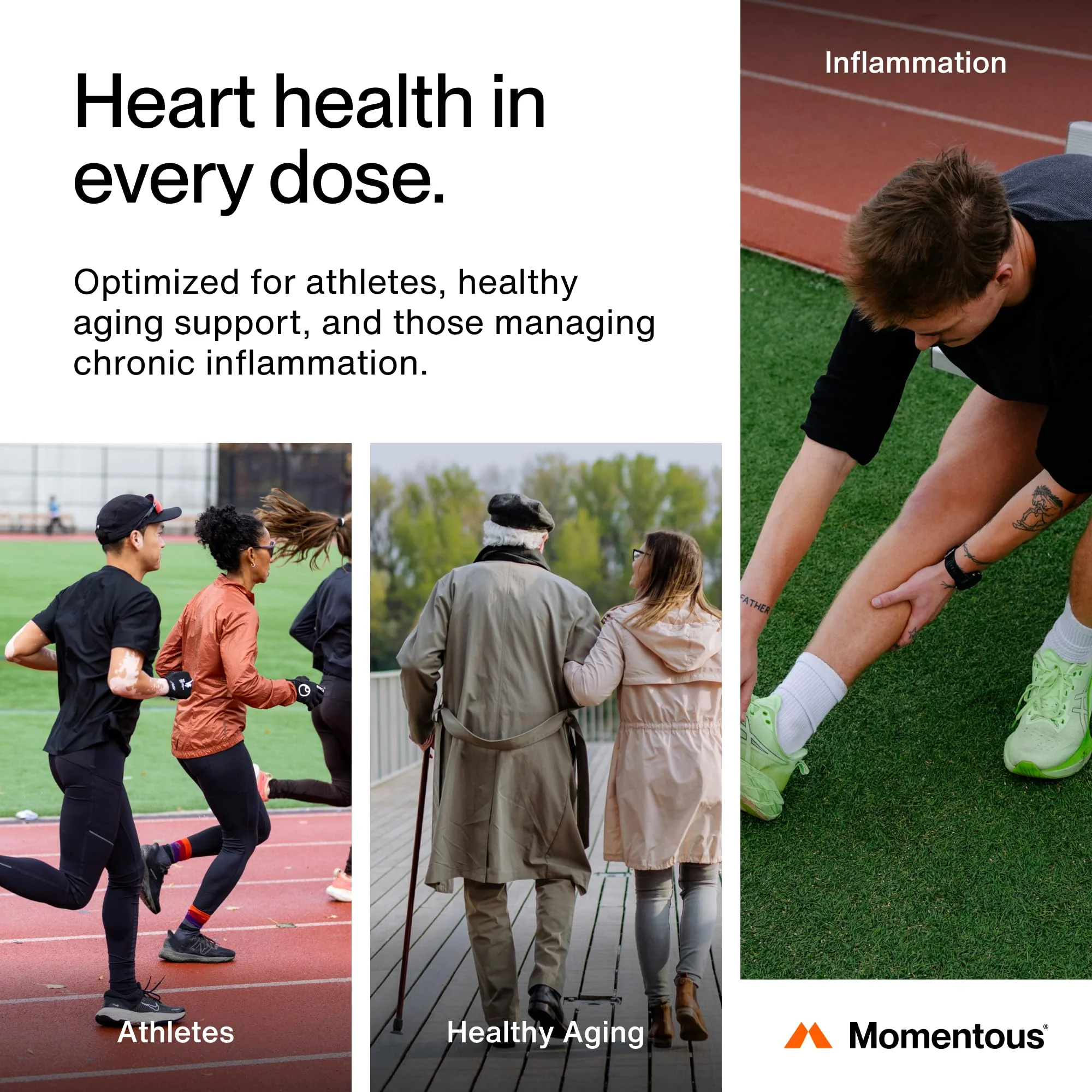 Momentous Omega-3 Fish Oil - 1,600 mg EPA & DHA, NSF Certified for Sport - Image 4