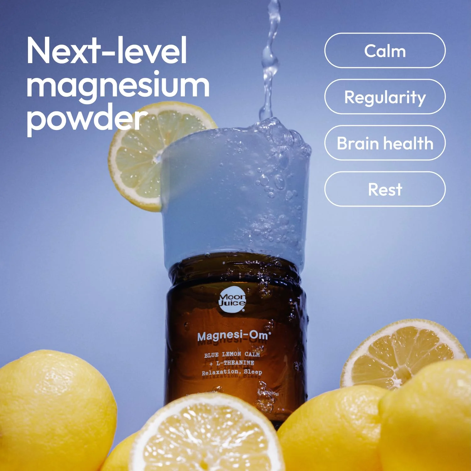 Moon Juice Magnesi-om Blue Lemon Jar – Big Mag 7.7 oz (55 Servings) - Image 11