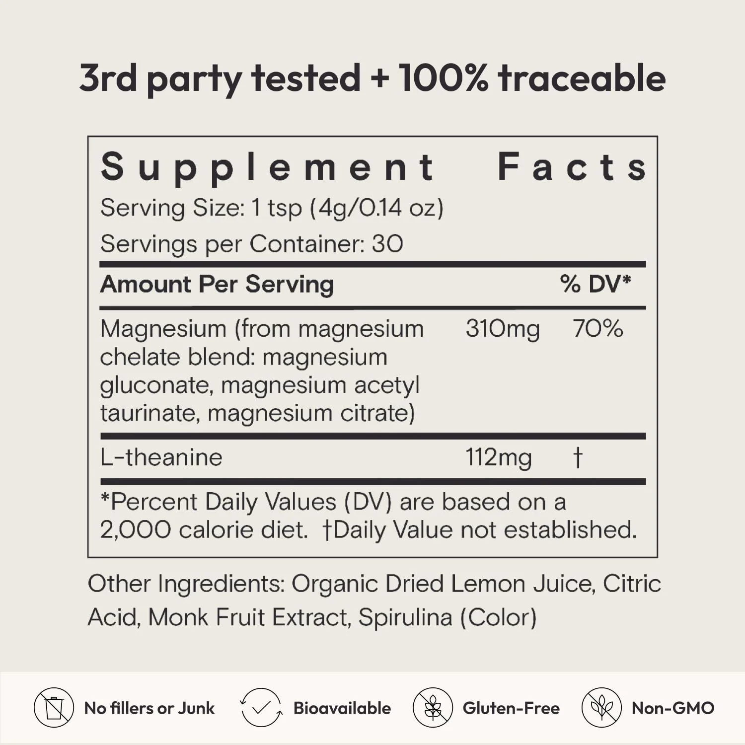 Moon Juice Magnesi-Om Magnesium Powder – Chelated Magnesium + L-Theanine for Rest, Relaxation & Regularity – Vegan & Non-GMO – Blue Lemon, 4.2 oz - Image 15