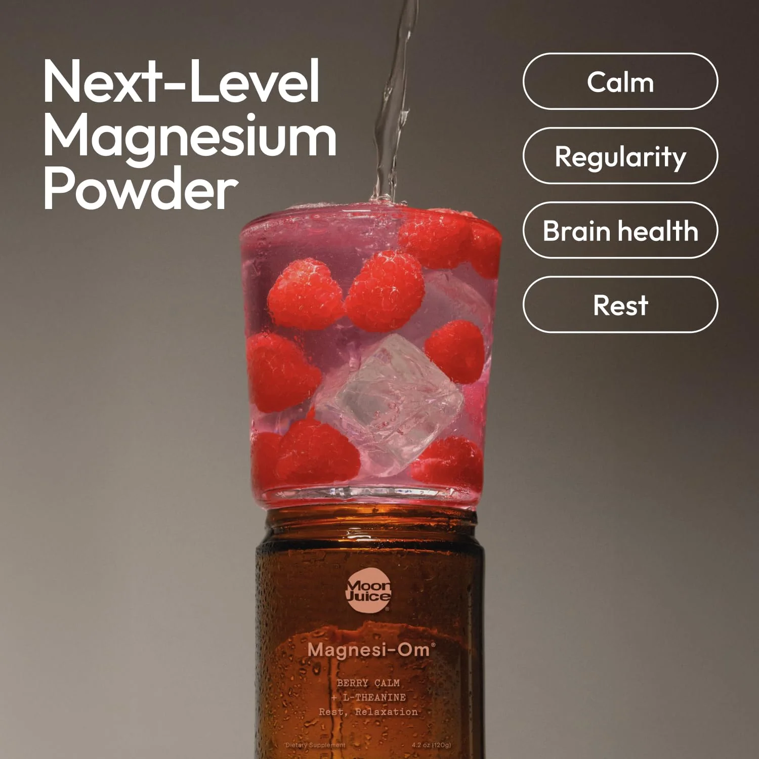 Moon Juice Magnesi-Om Magnesium Powder with L-Theanine – Rest, Relaxation & Regularity | Vegan, Non-GMO, Sugar-Free - Image 2