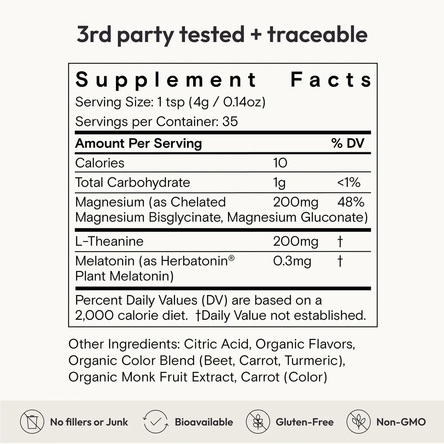 Moon Juice Sleepy Magnesi-Om – Magnesium Sleep Support with L-Theanine & Plant-Based Melatonin (Cherry, 35 Servings) - Image 14