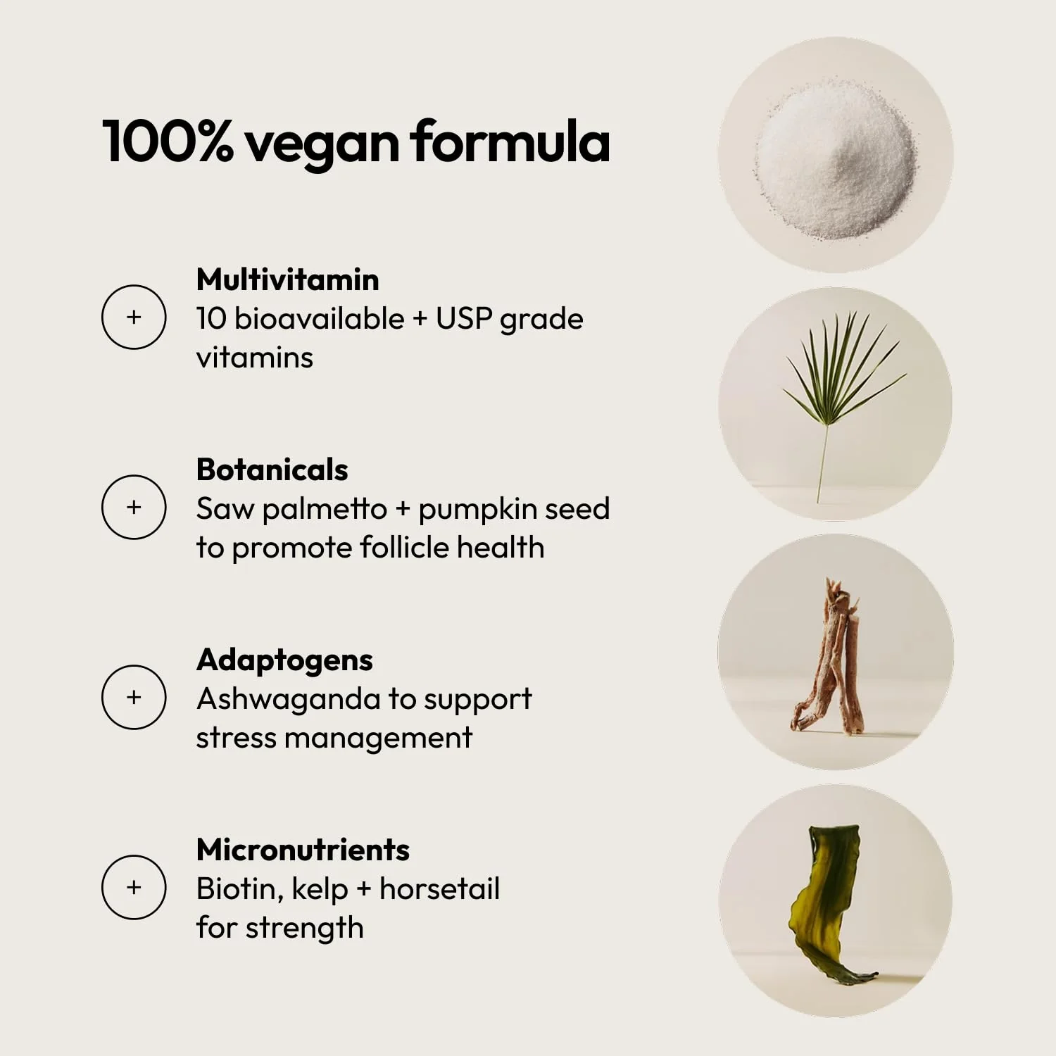 Moon Juice SuperHair Hair Growth Vitamins for Women & Men | Thicker, Healthier Hair - Image 5