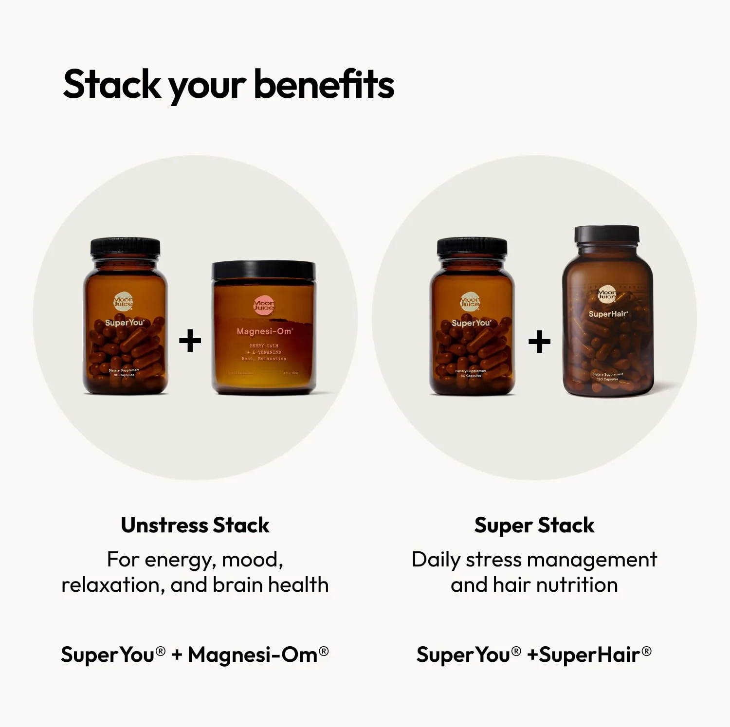 Moon Juice SuperYou Ashwagandha with Rhodiola & Shatavari – Cortisol Support, Energy & Mood (60 capsules) - Image 9