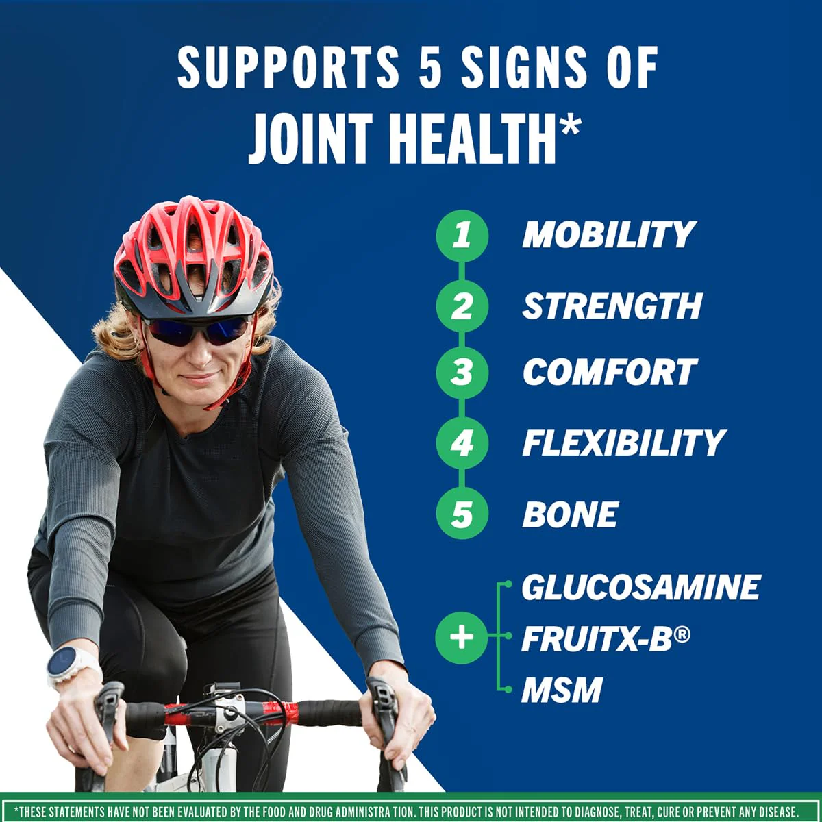 Move Free Advanced Glucosamine Chondroitin MSM Joint Support Supplement – Supports Mobility, Comfort, Strength, Flexibility & Bone (120 Tablets/40 Servings, 2 Pack) - Image 9