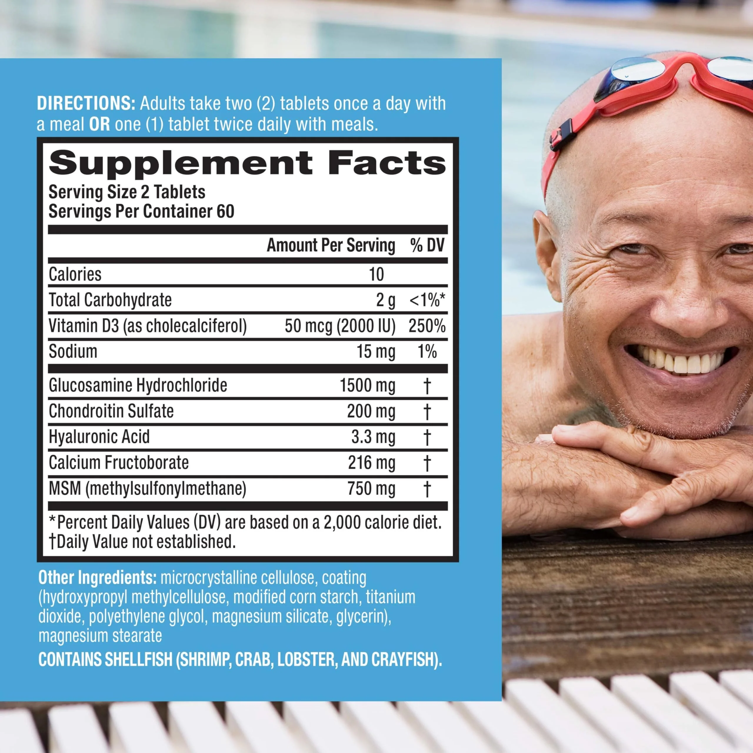 Move Free Advanced: Glucosamine Chondroitin MSM + Vitamin D3 Joint Support – Mobility, Bone & Immune Health (3x120ct) - Image 20