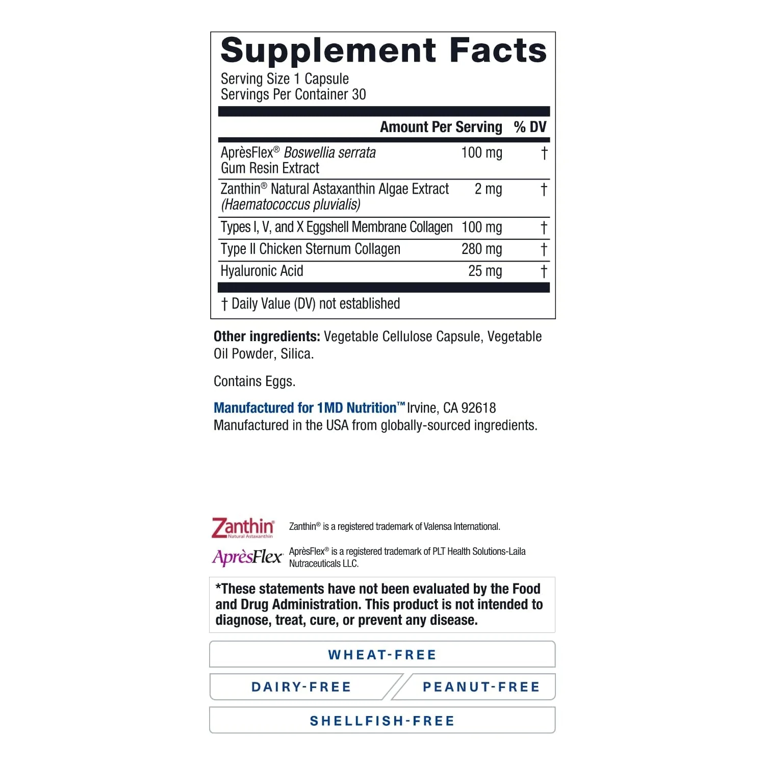 MoveMD Joint Health Supplement by 1MD Nutrition | Collagen, Astaxanthin, Boswellia | 2-Pack (60 Capsules) - Image 14