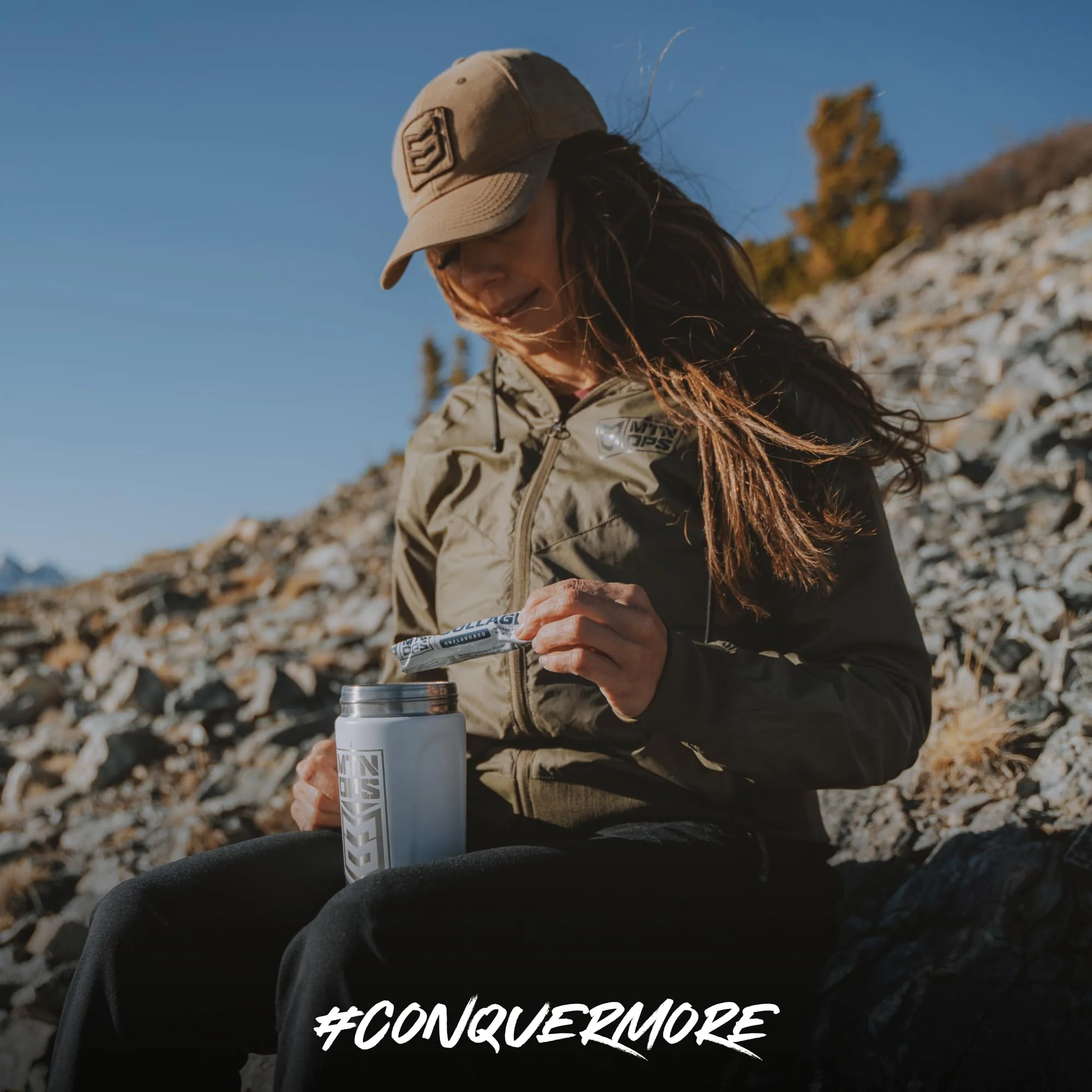 MTN OPS Collagen Protein Powder On-The-Go Packs - 9g Protein Per Serving, Unflavored, 30 Packs - Image 6