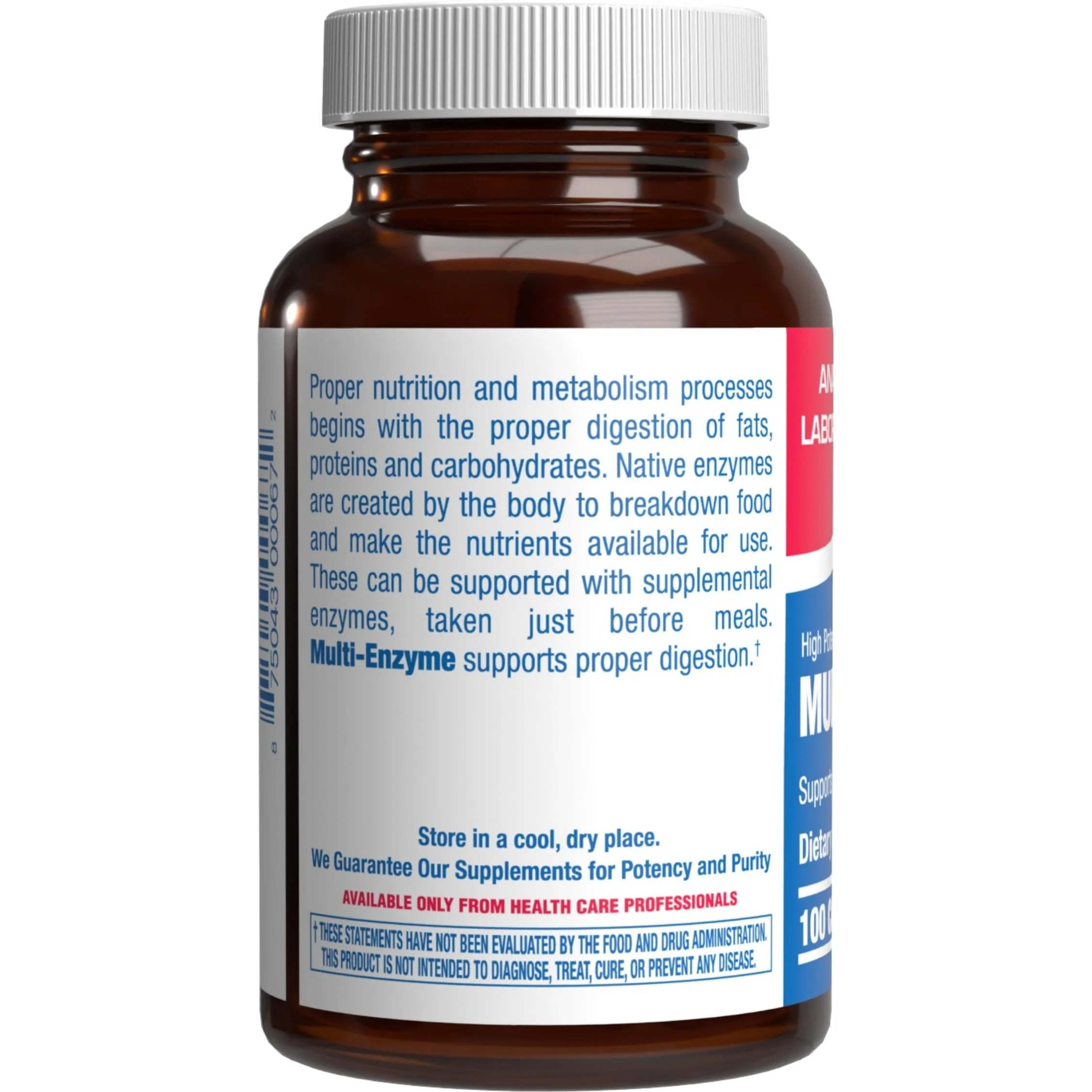 Multi Digestive Enzymes with Ox Bile – Clinical Strength Pancreatic Enzymes for Protein, Carbs & Fat - Image 2