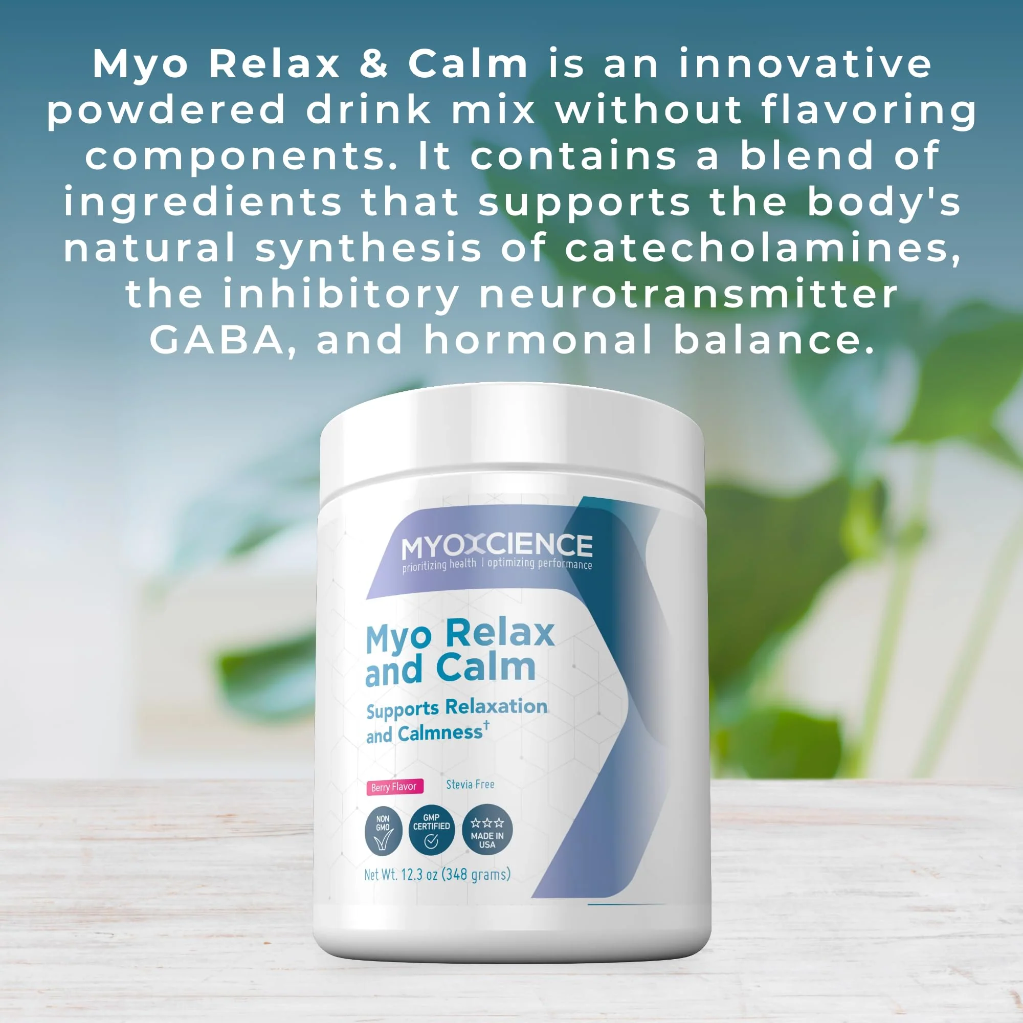 MYOXCIENCE Myo Relax & Calm | Sleep & Mood Support with Myo-Inositol, L-Theanine, Taurine, Magnesium & GABA | Berry Flavor | 60 Servings - Image 11