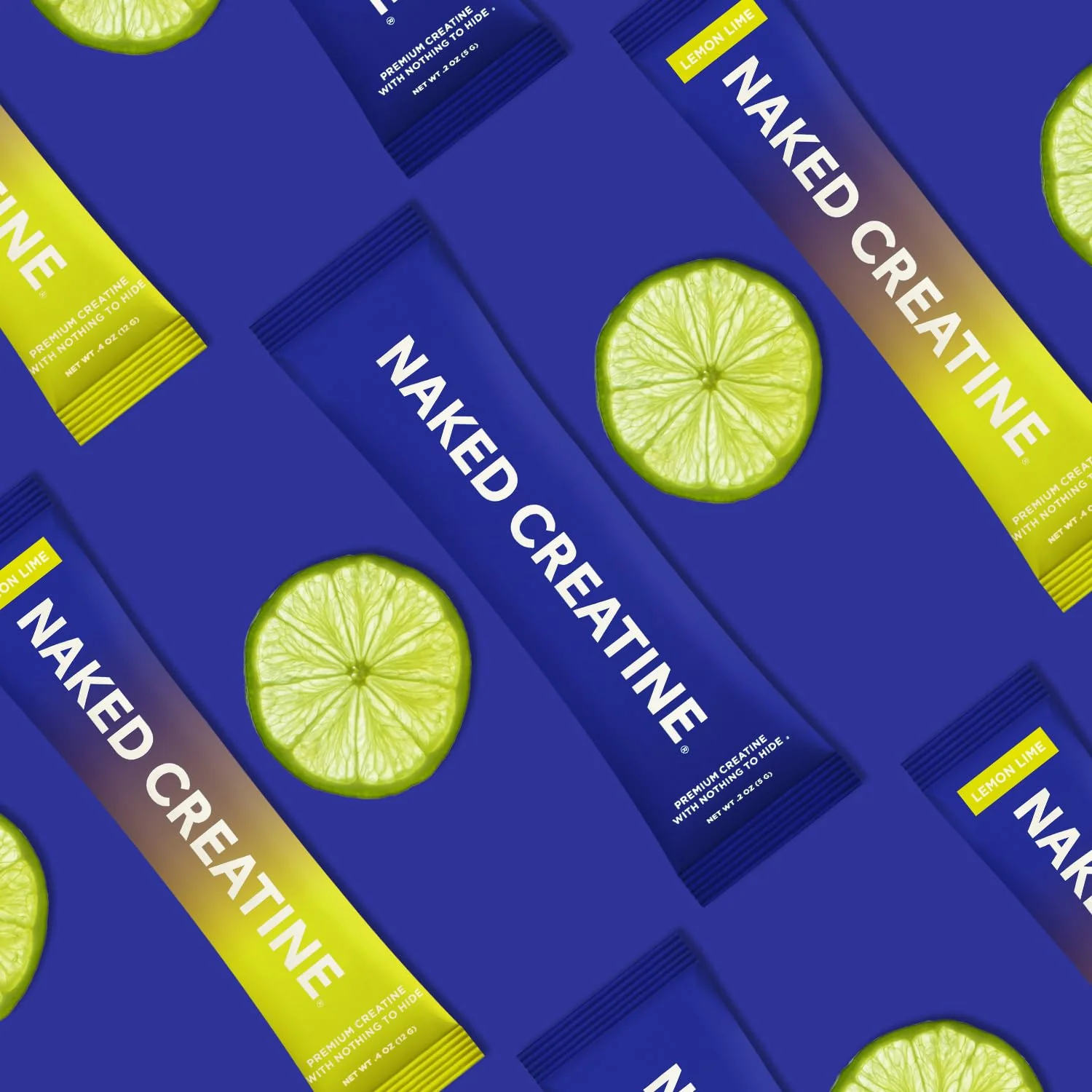 NAKED Pure Lemon Lime Creatine Monohydrate Stick Packs — 30 Pack | Vegan, Non-GMO, Gluten Free - Image 6