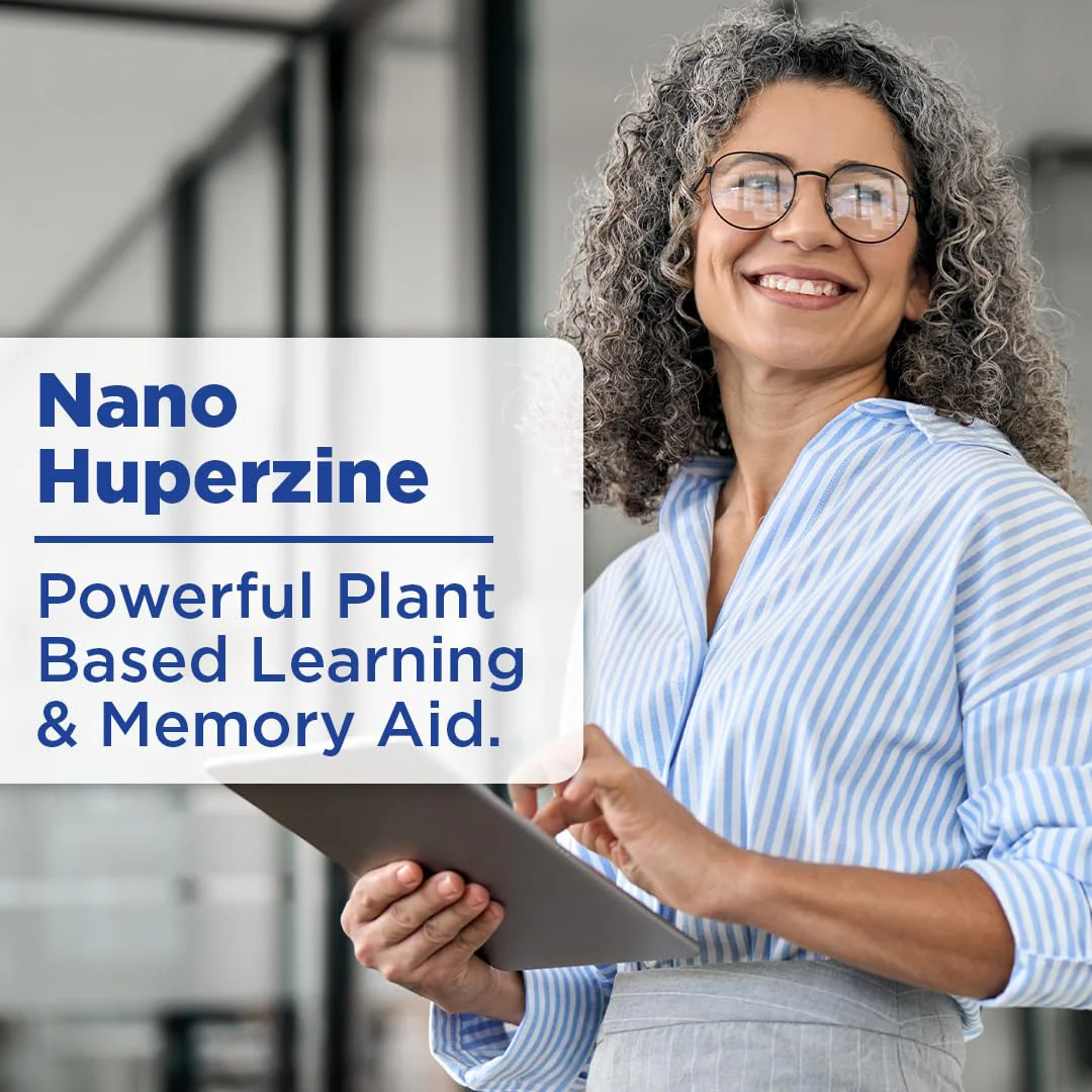 Nano HUPERZINE A – Nanosized Liquid, Instant Absorption, 6000 mcg per Bottle | 30 Servings | Non-GMO GMP Certified - Image 2