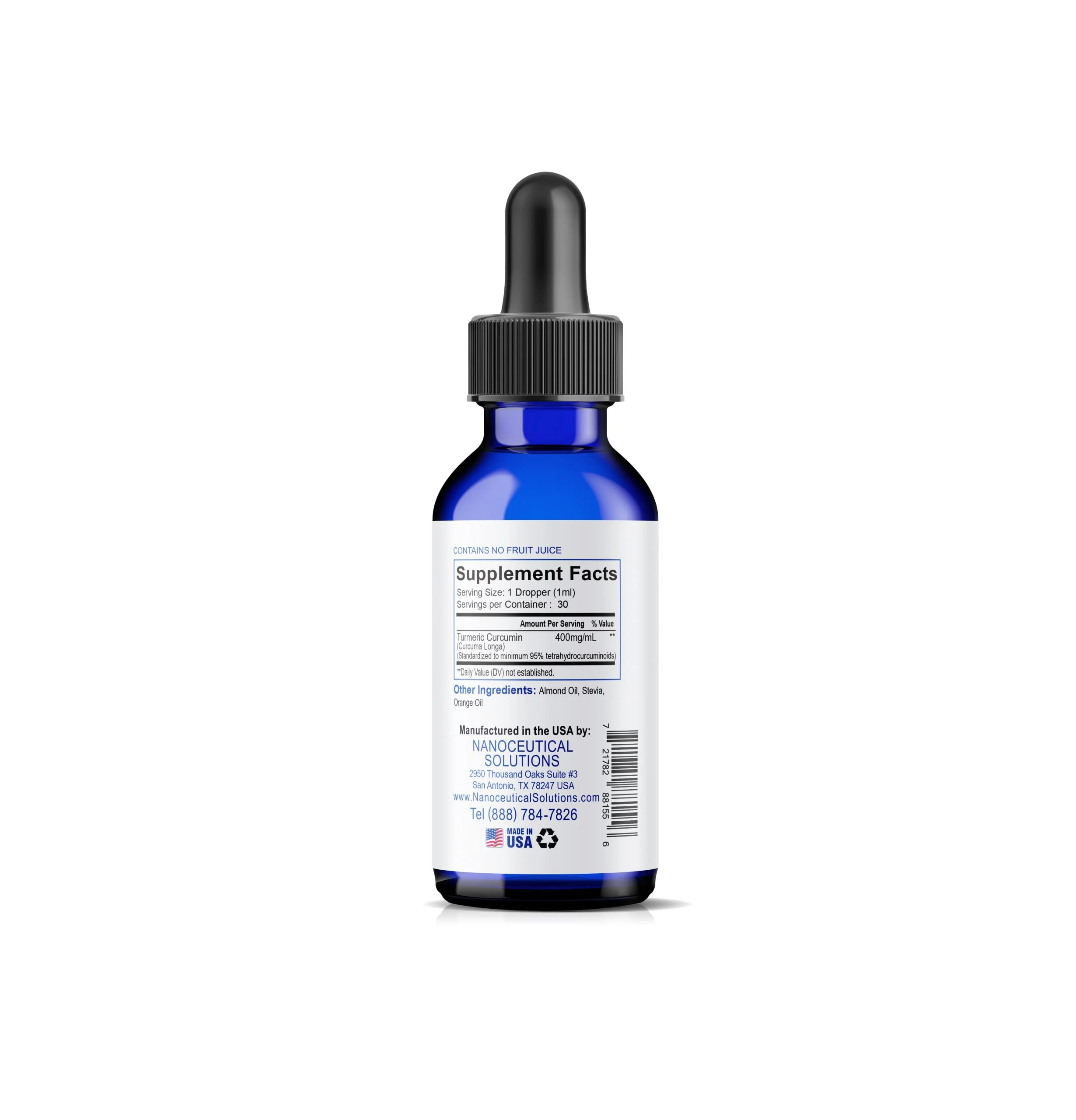 Nano Turmeric Curcumin - Highly Bioavailable Nano Liquid (30 ml) | Organic Vegan Non-GMO - Image 9