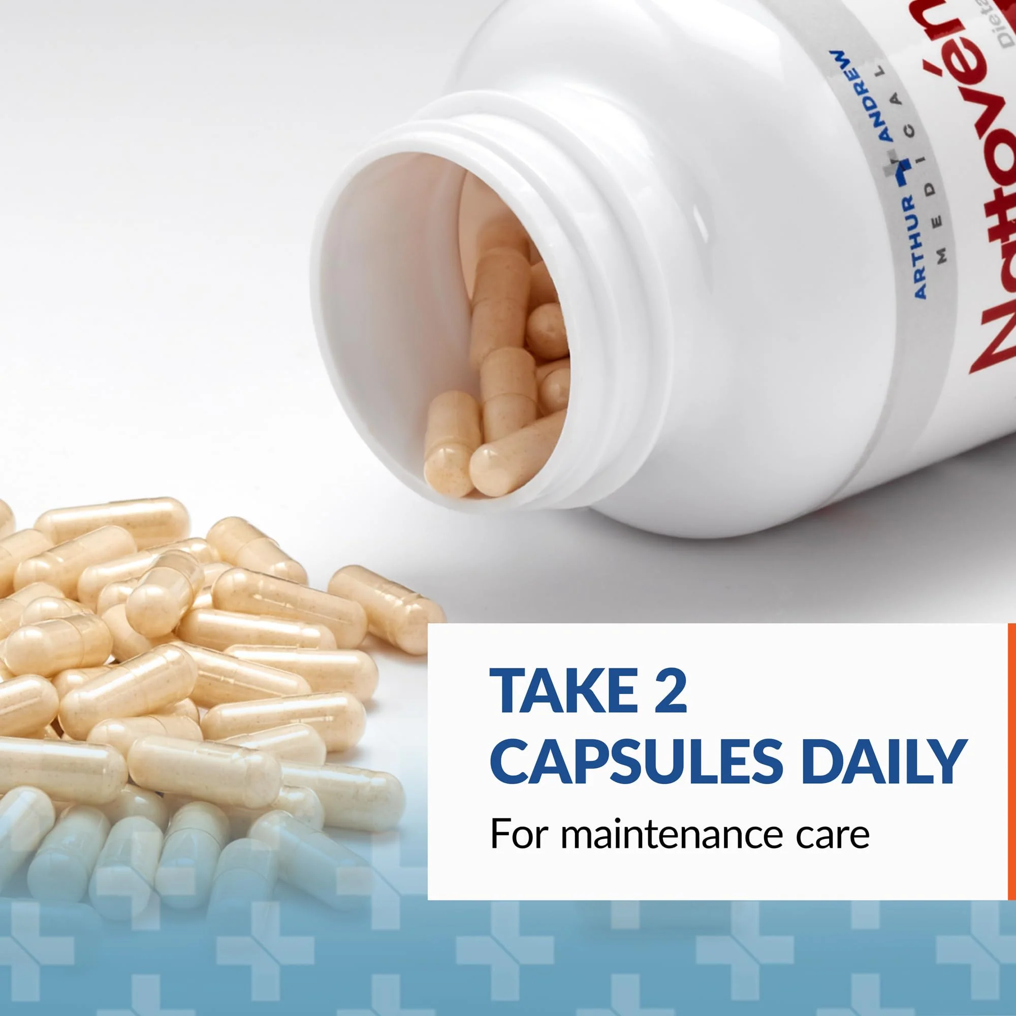 Nattovena Nattokinase – Arthur Andrew Medical, Double Strength 4,000 FU (180 caps) - Image 6