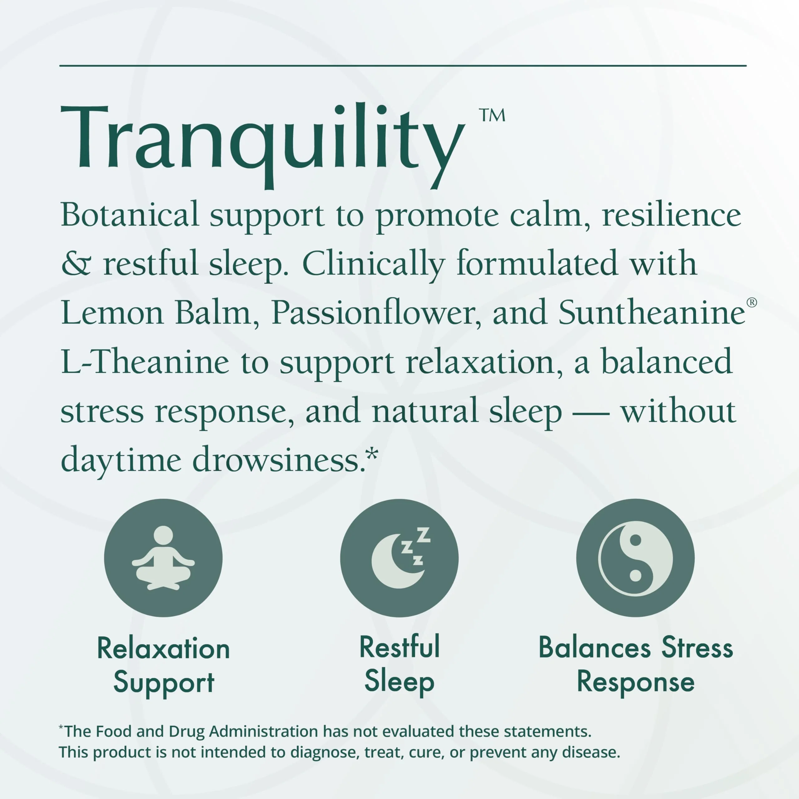 Natura Health Tranquility: Relaxation Support with L-Theanine & Herbs (90 Capsules) - Image 7