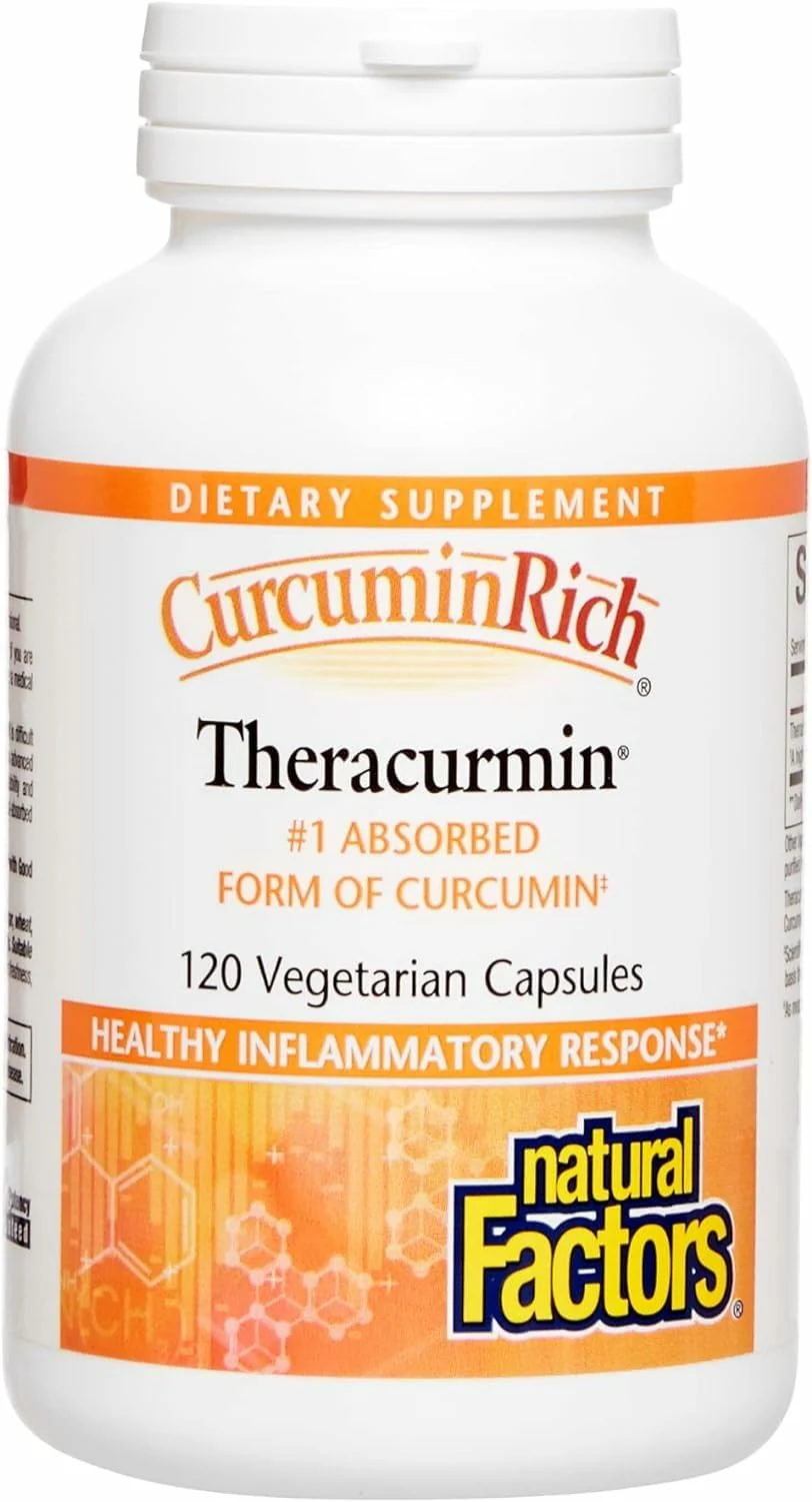 Natural Factors CurcuminRich Theracurmin 30 mg — Superior Absorption, 120 Count - Image 10