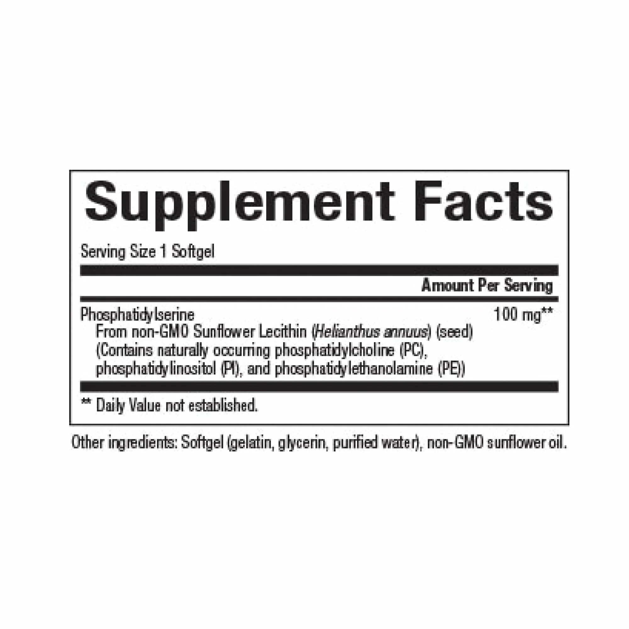 Natural Factors Phosphatidylserine — Memory, Focus & Brain Support | Soy & Gluten Free, 120 Softgels - Image 11
