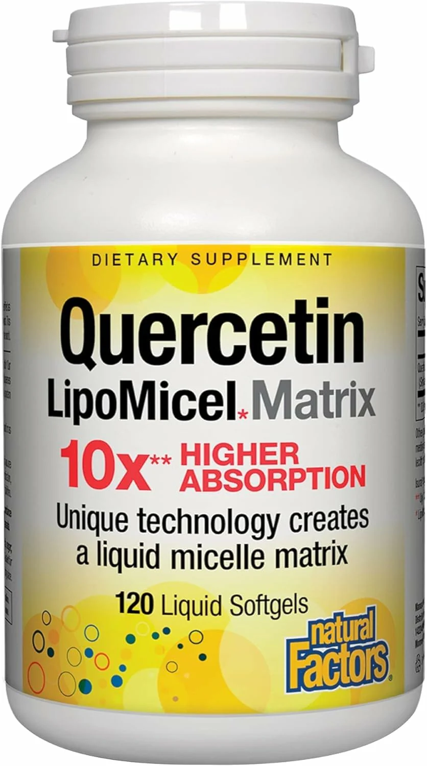 Natural Factors Quercetin Lipomicel Matrix — Immune & Capillary Support - Image 10