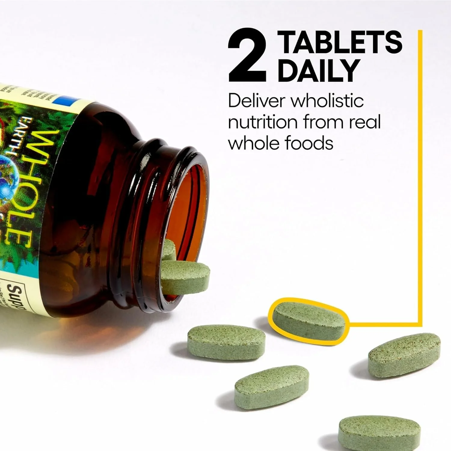 Natural Factors Whole Earth & Sea Women's 50+ Multivitamin & Mineral – Daily Bone & Brain Support (120 Tablets, 60 Servings) - Image 17