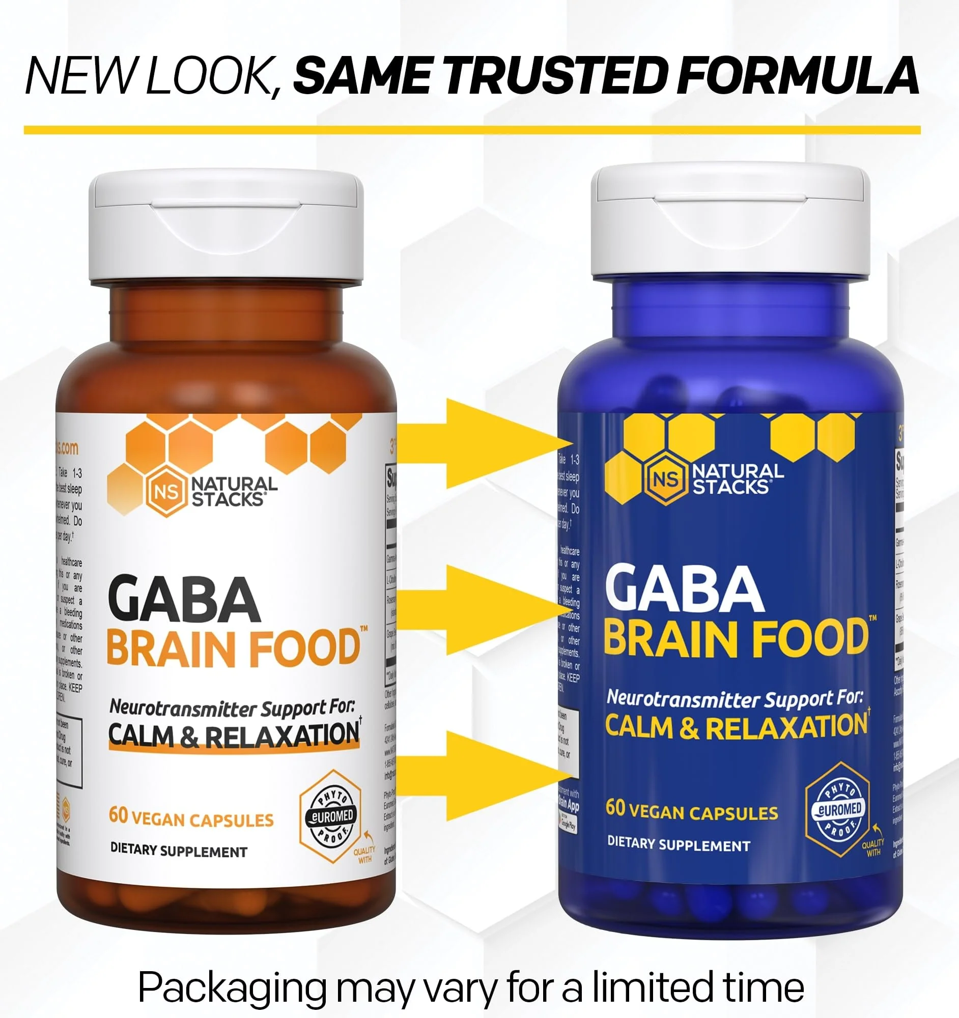 Natural Stacks GABA Brain Food - Calm & Sleep Support, 120 L-Citrulline Capsules - Image 10