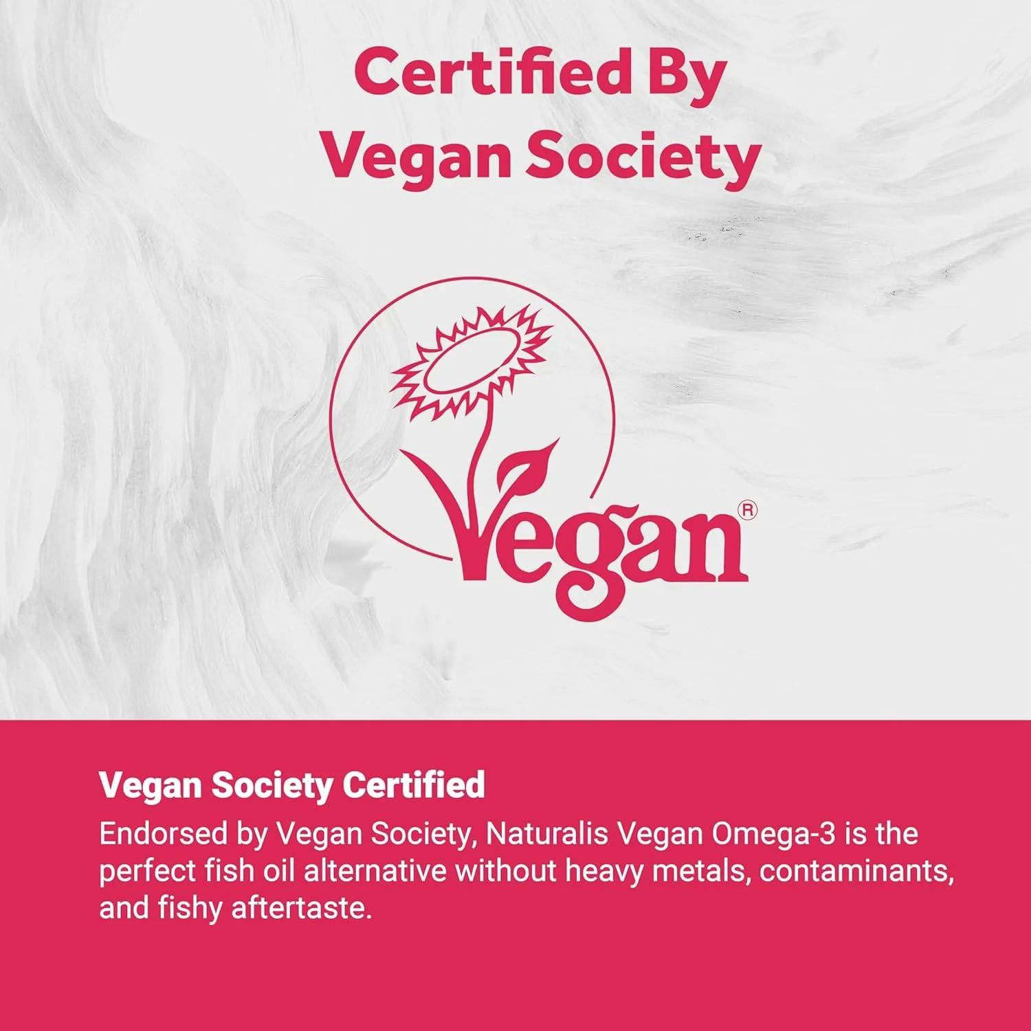 Naturalis Vegan Prenatal: Full Spectrum Omega-3 + Vitamin D3 & L-5-MTHF | Vegan Society Certified | 60 Veggie Softgels - Image 6