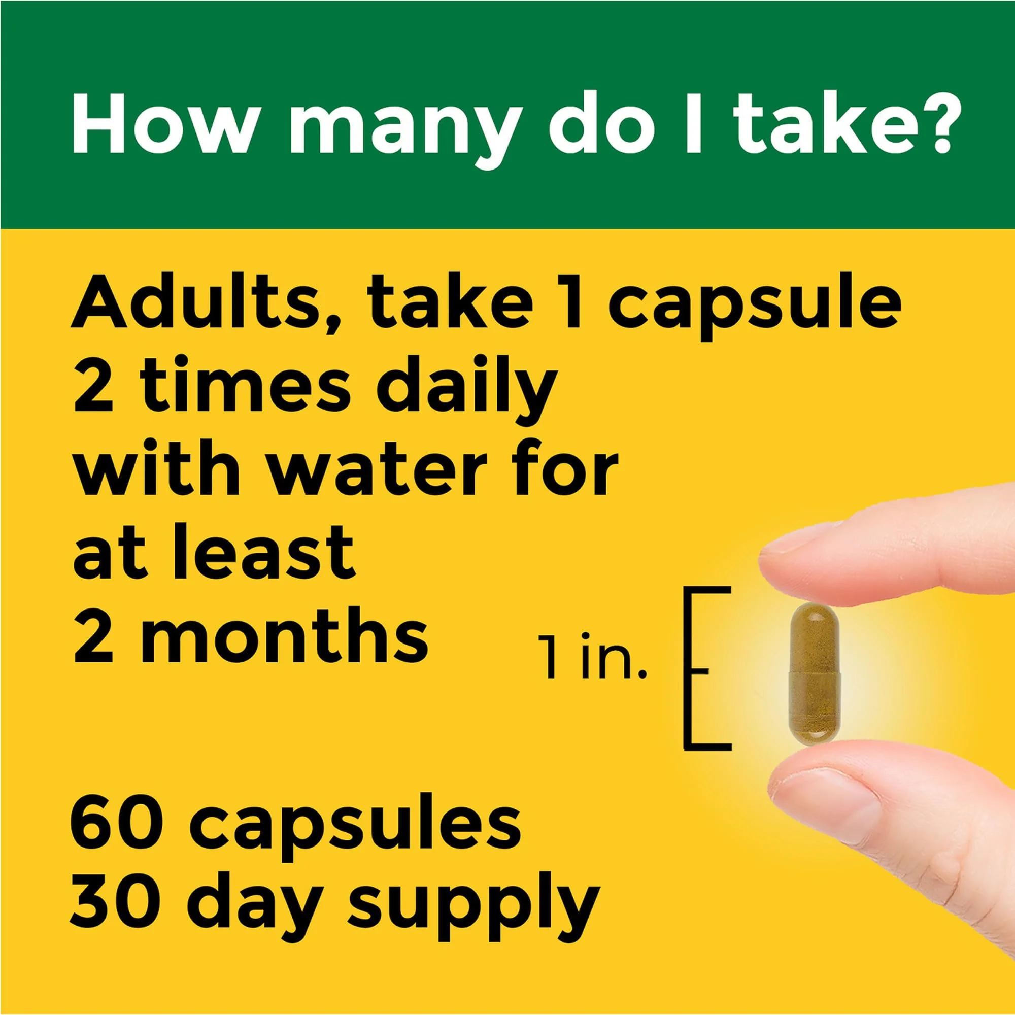 Nature Made Better Absorption Berberine Phytosome Capsules – 1100 mg Daily, 60 Capsules - Image 4