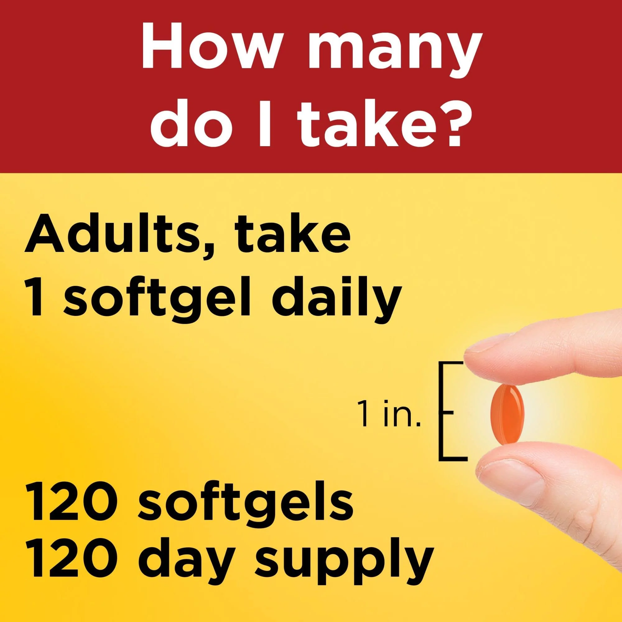 Nature Made CoQ10 100 mg Softgels – Heart Health Support, 120-Day Supply - Image 6