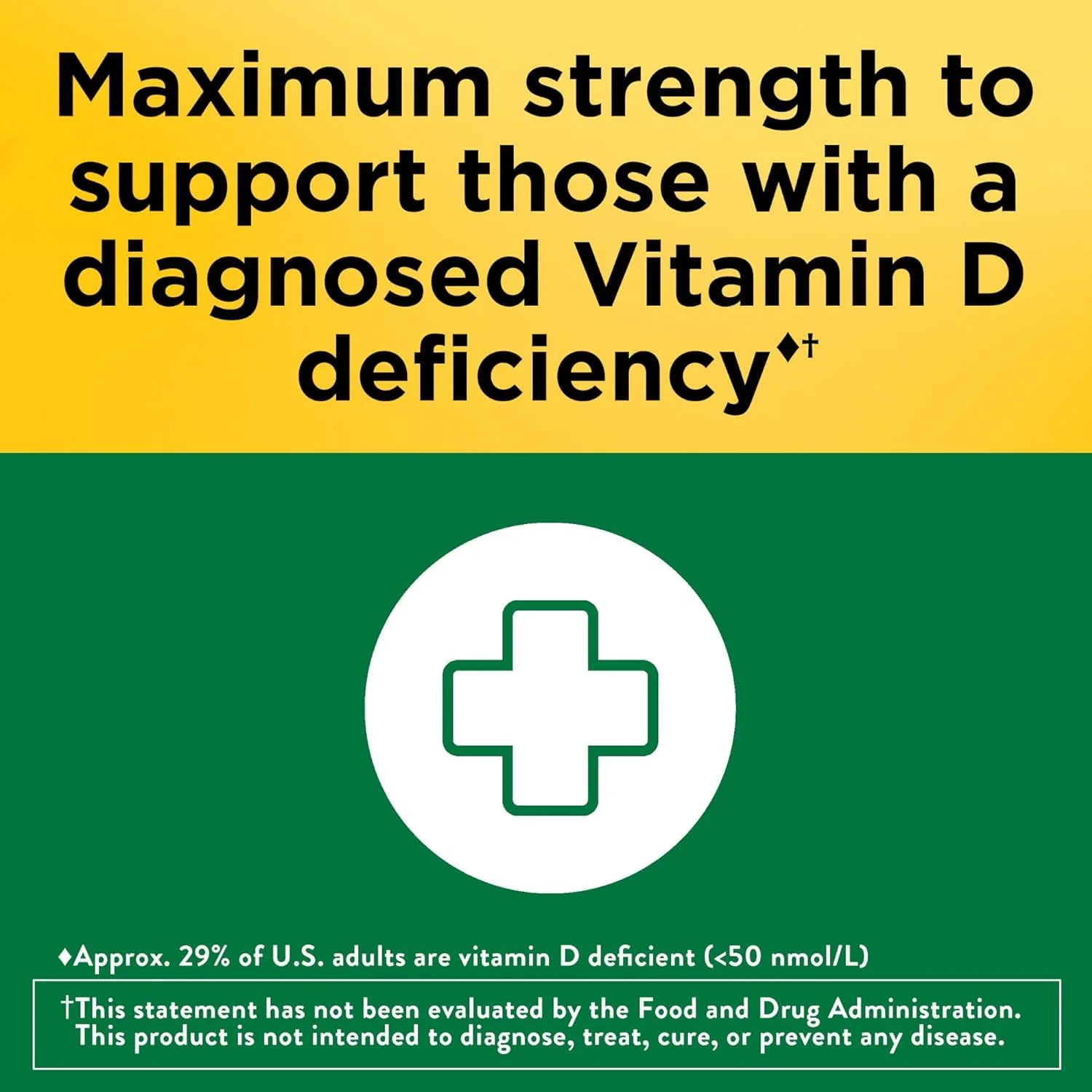Nature Made Vitamin D3 10000 IU Softgels – Pack of 2 (60 Softgels each) | Bone, Teeth, Muscle & Immune Health - Image 3