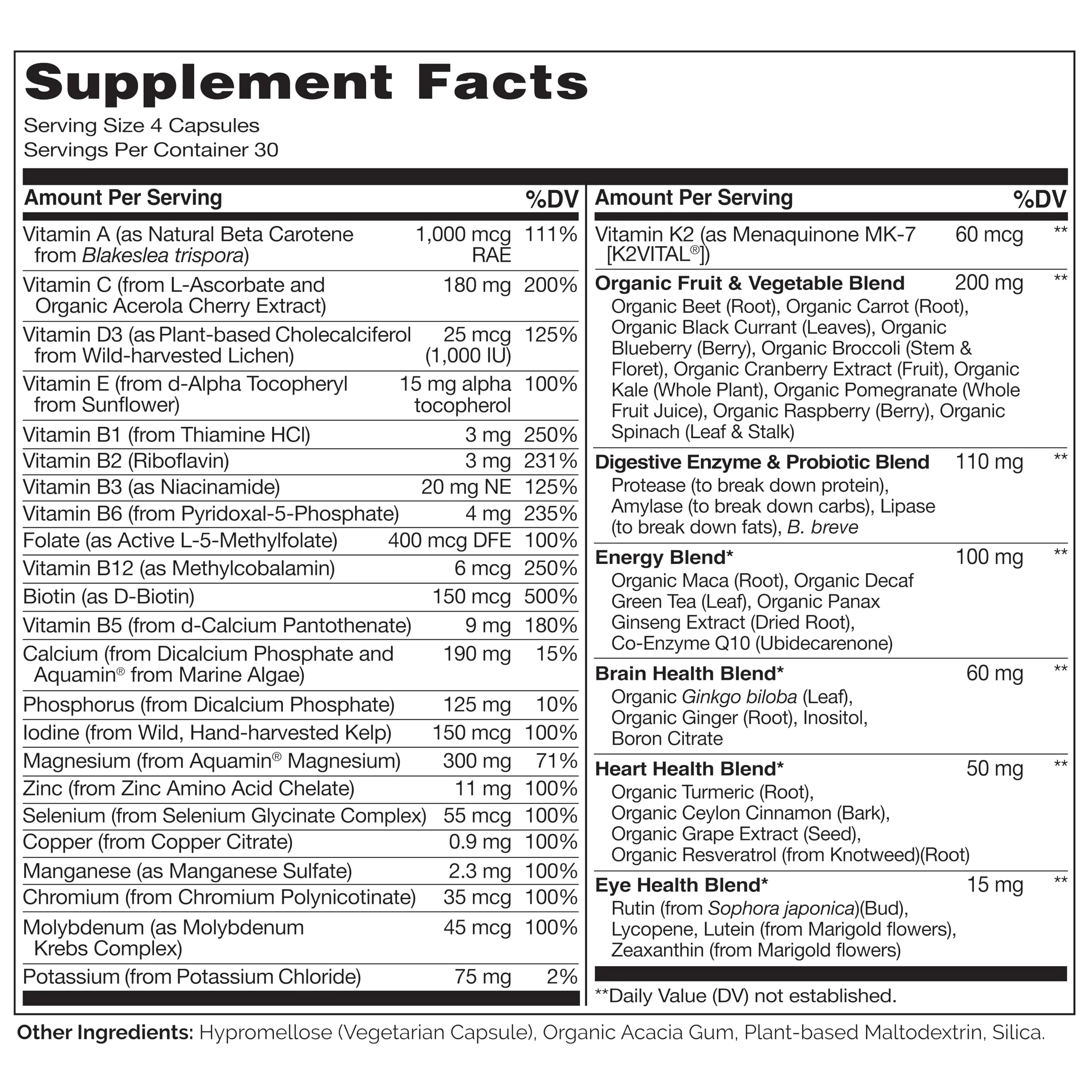 NATURELO Mens Multivitamins – Whole Food Multivitamin for Men | 120 Vegetarian Capsules - Image 11