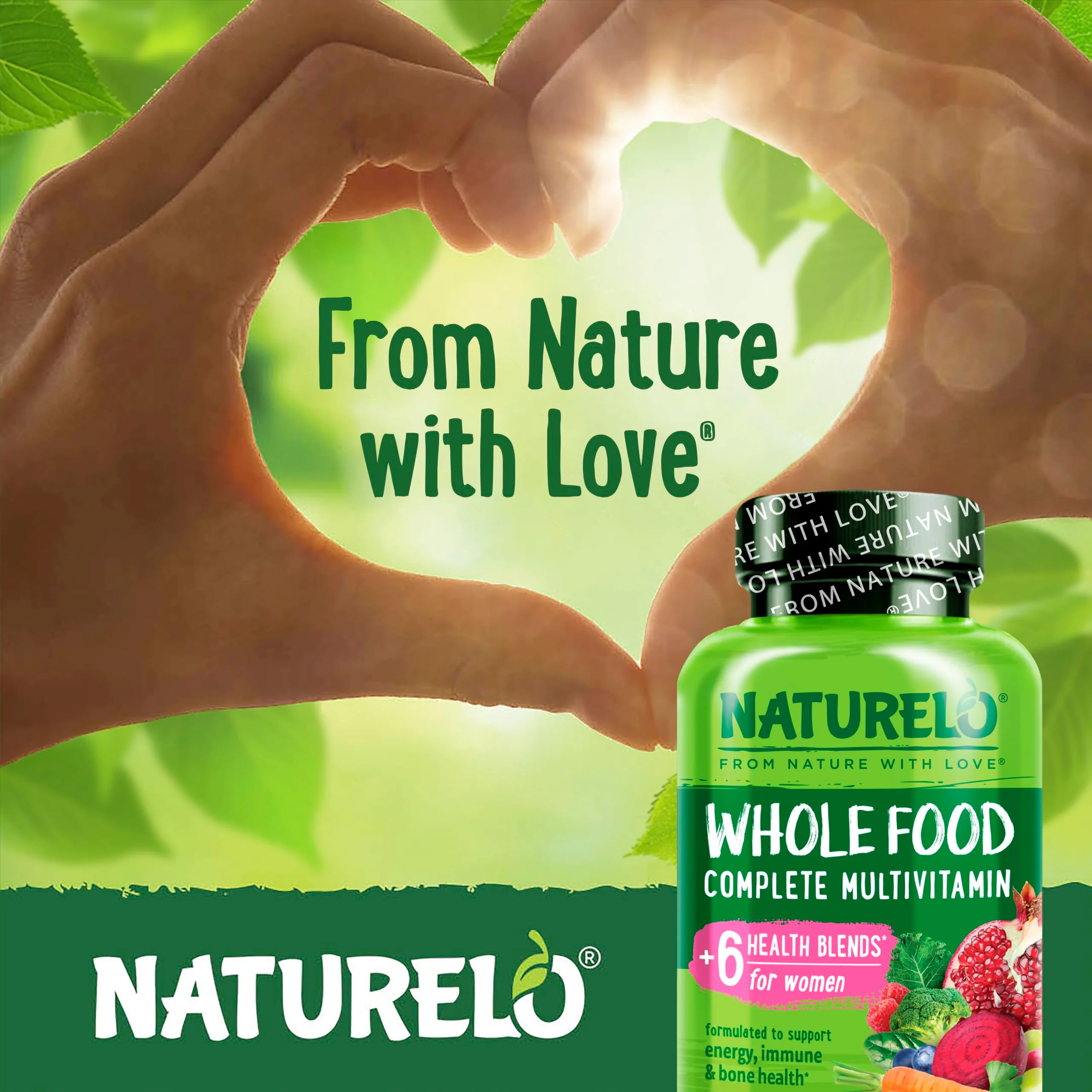 Naturelo Whole Food Multivitamin for Women – Vegan, Non-GMO, with Organic Extracts | 240 Vegan Capsules - Image 5