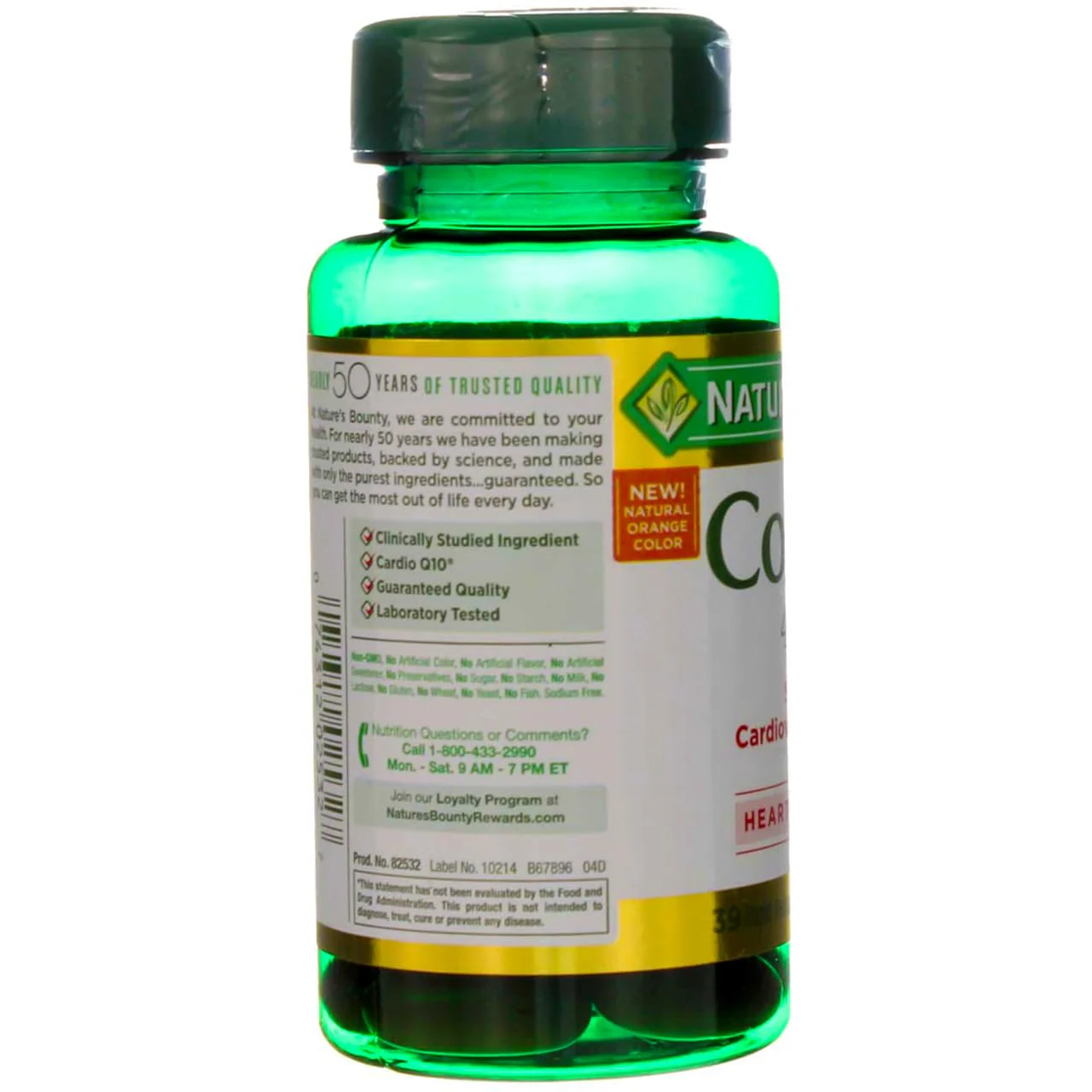 Nature's Bounty Cardio Q10 400 mg Softgels – Pack of 2 (39 ea each) - Image 2