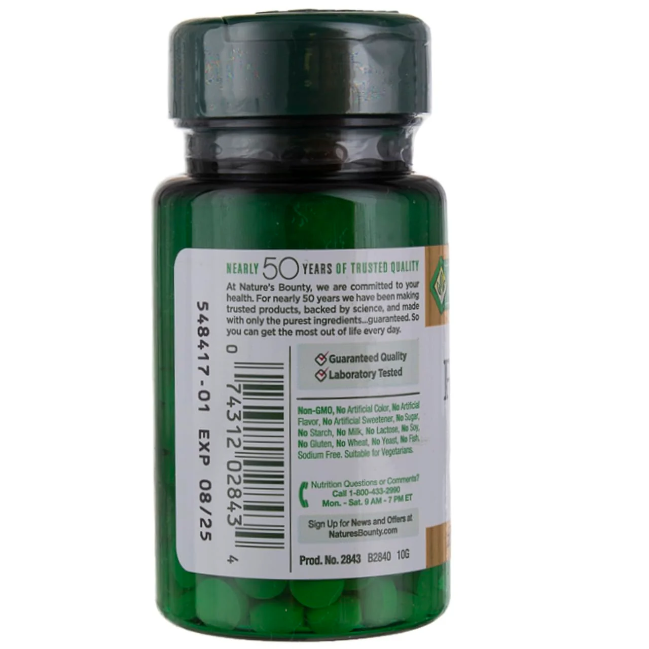 Nature's Bounty Folic Acid 800 mcg Tablets – Maximum Strength, 250 Count (Pack of 6) - Image 3