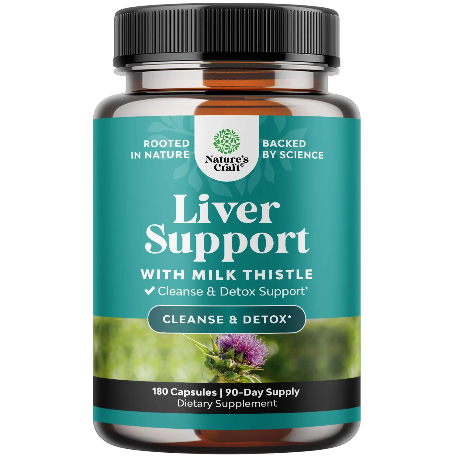 Natures Craft Liver Cleanse Detox & Repair 180 Capsules | Herbal Liver Support with Milk Thistle - Image 8