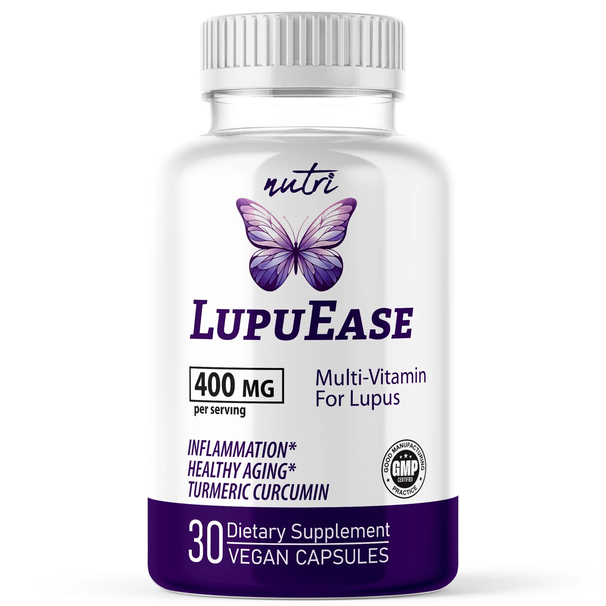 Nature's Fusions LupuEase Lupus Relief Multivitamin – 30 Day Supply with Omega-3 & Turmeric Curcumin - Image 9