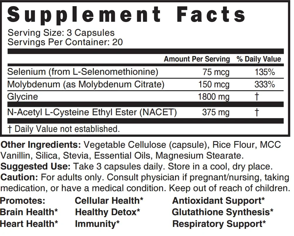 Nature's Fusions Neuro NAC Supplement 375mg Extra Strength + 1800mg Glycine – NACET for 20x Bioavailability & 10x Glutathione Boost - Image 2