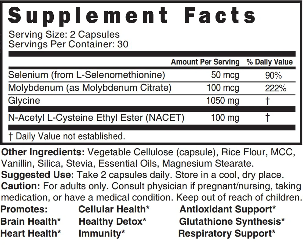 Nature's Fusions Neuro NAC with NACET – Pack of 2, 120 Capsules | 20x More Bioavailable NACET - Image 6