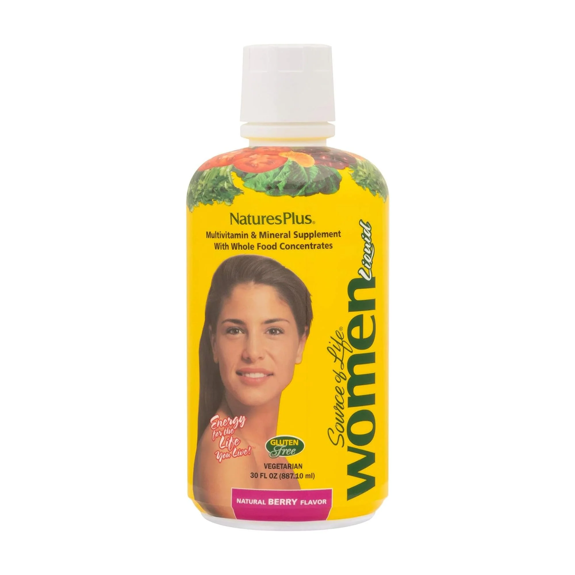 Natures Plus Source of Life Women Liquid Multivitamin – 30 fl oz | Natural Berry Flavor - Image 9
