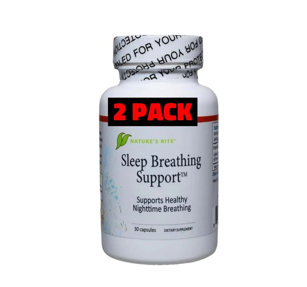 Nature's Rite Sleep Support - All-Natural Herbal Sleep Aid, 30 Capsules, Made in USA – 2 Pack - Image 4