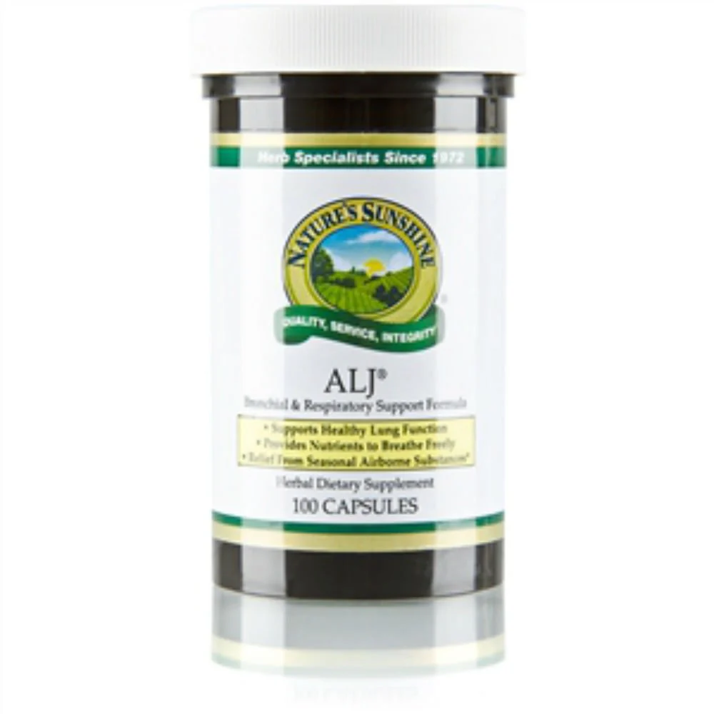 Nature's Sunshine ALJ 100 Capsules Pack of 2 | Immune Support & Respiratory Health