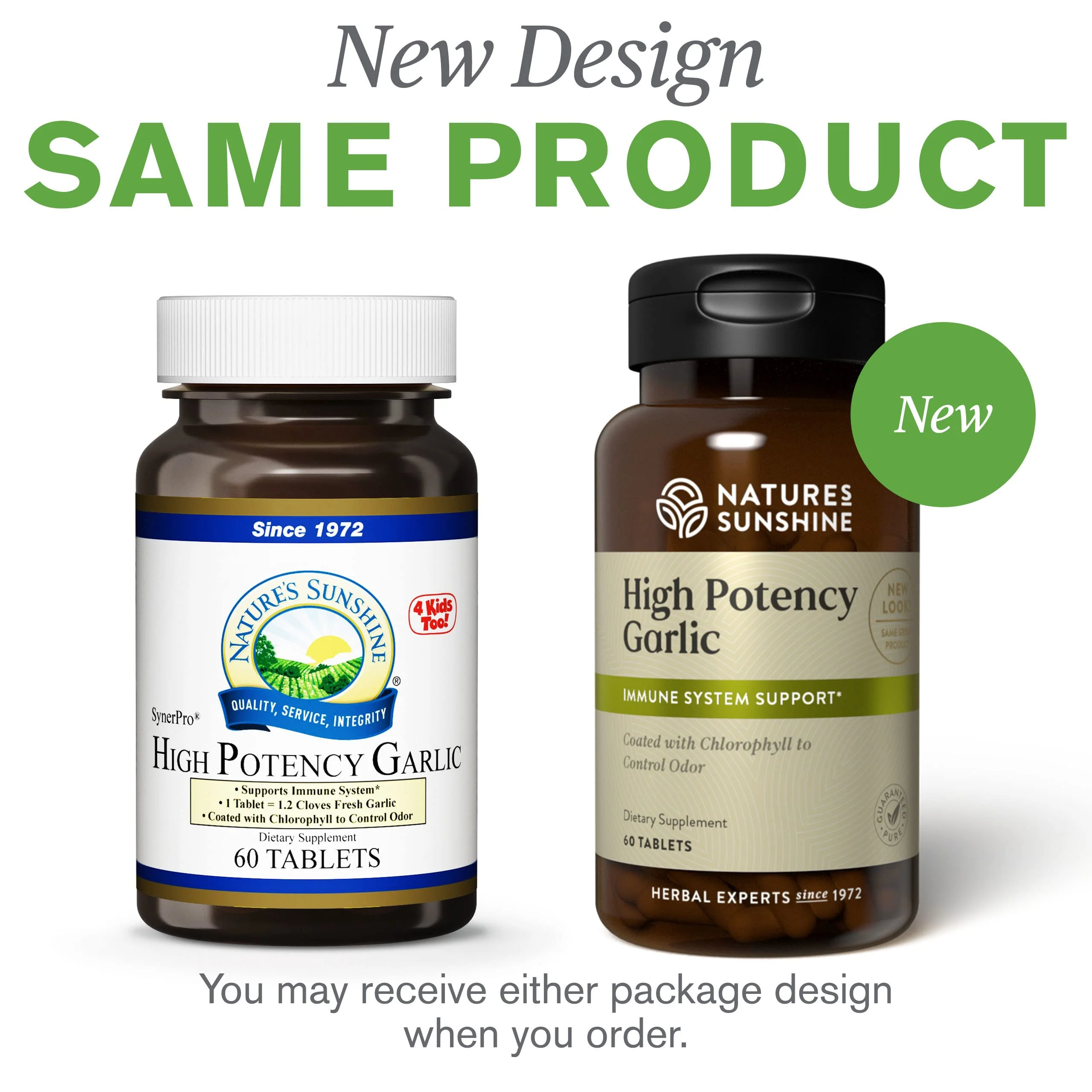 Nature's Sunshine High Potency Garlic, 60 Tablets | Supports the Immune System and Contains a Unique Coating to Help Control the Odor - Image 7