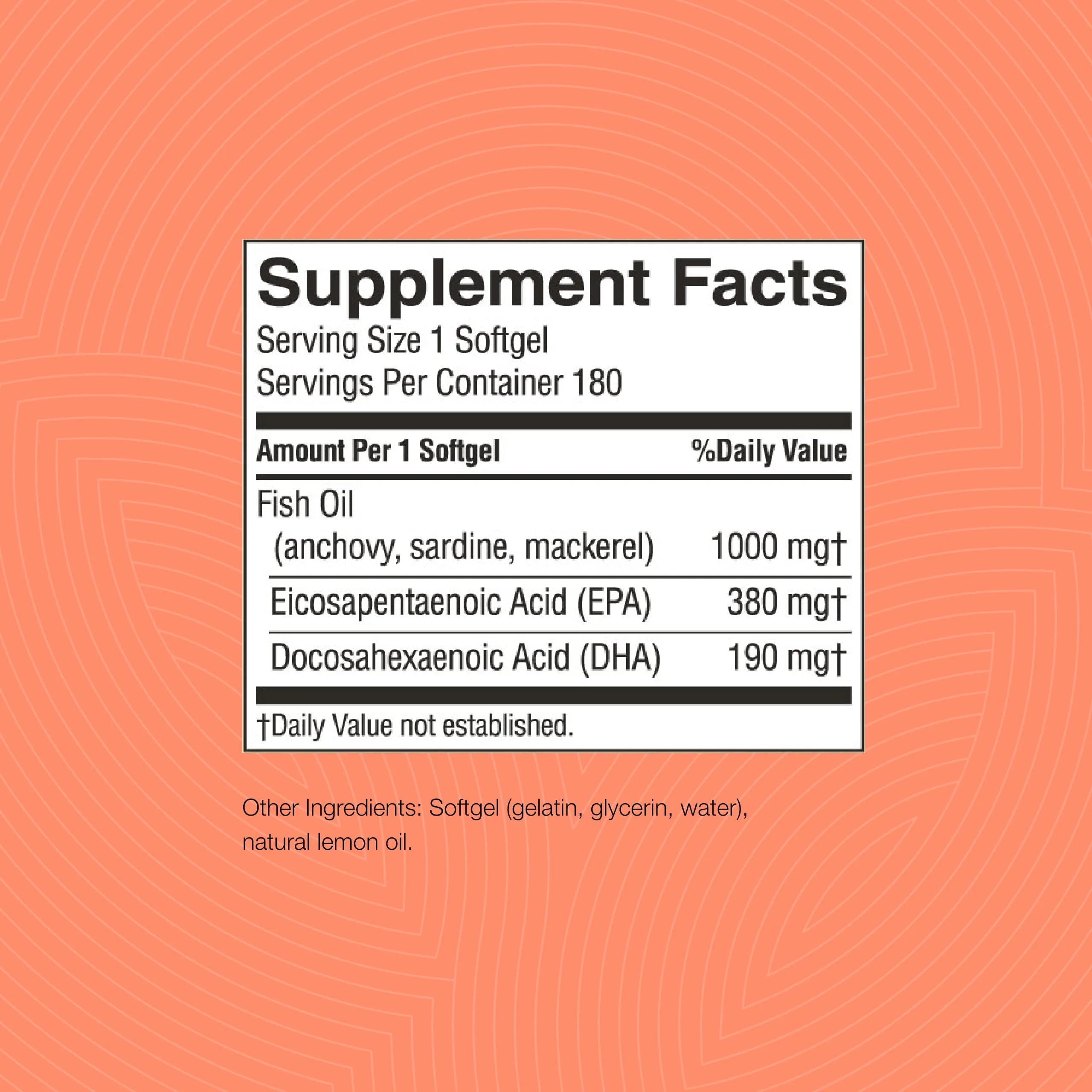 Nature's Sunshine Super Omega-3 EPA 180 Softgels | Fish Oil Supplement - Image 6