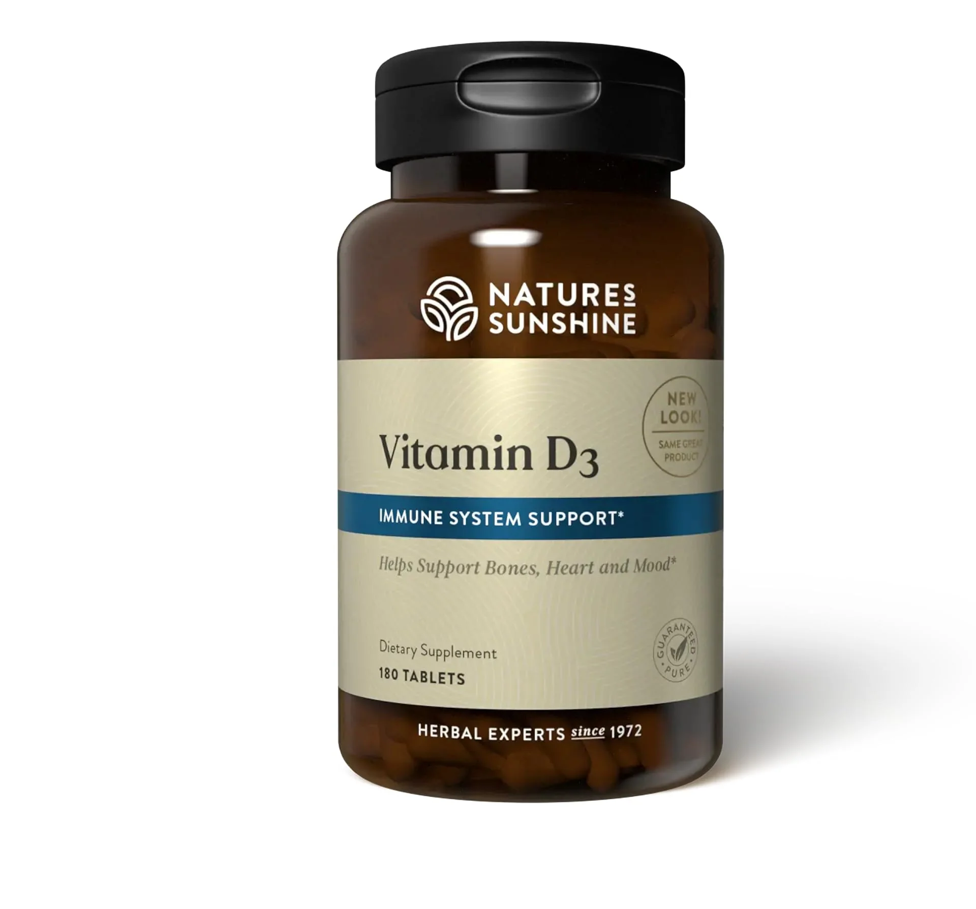 Nature's Sunshine Vitamin D3, 180 Tablets | Supports Bone Health, Overall Wellness, and May Improve Mood - Image 7