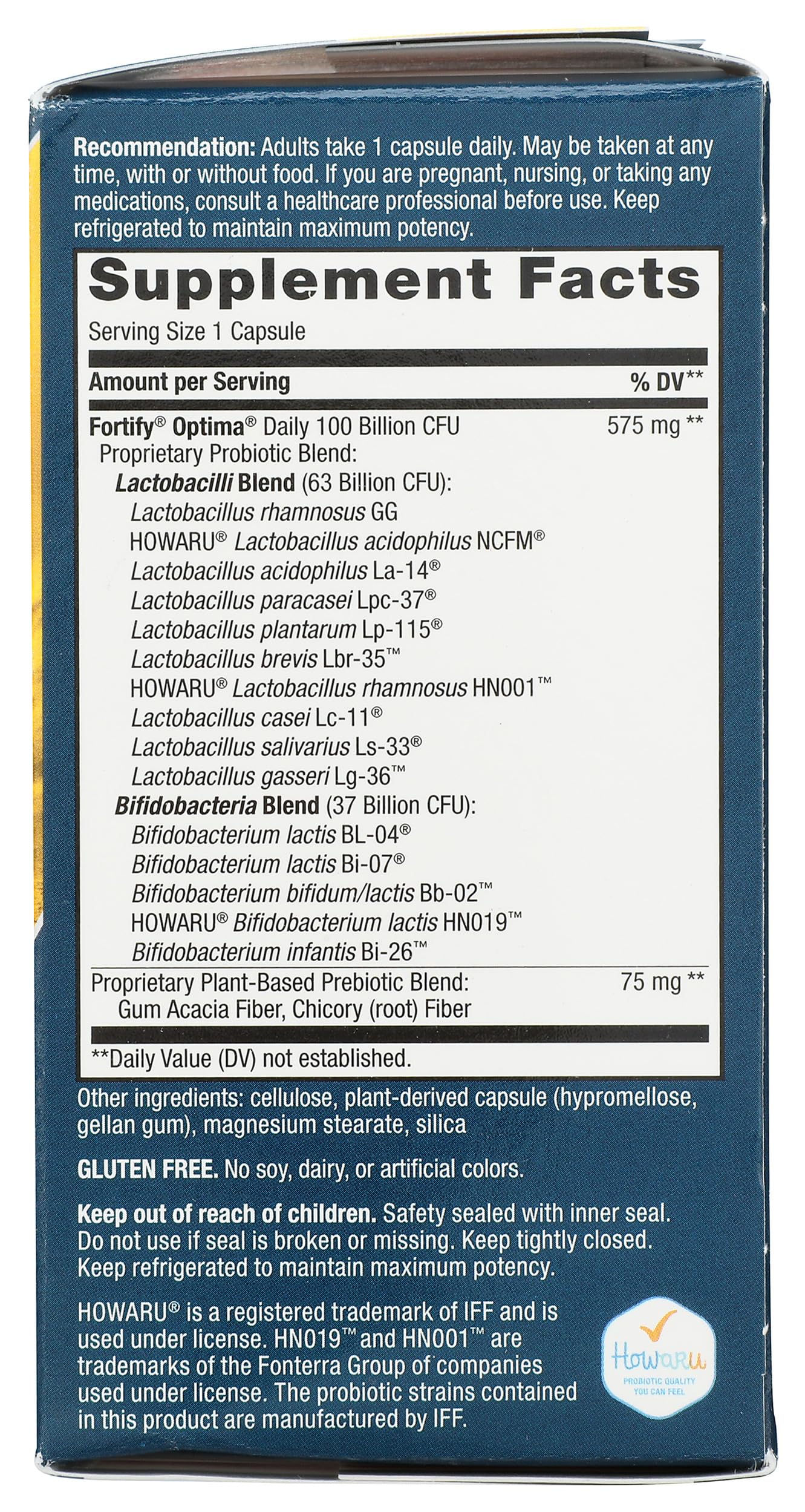 Nature's Way Fortify Optima Daily Probiotic — 100B CFUs, 15 Strains, 30 Count - Image 7