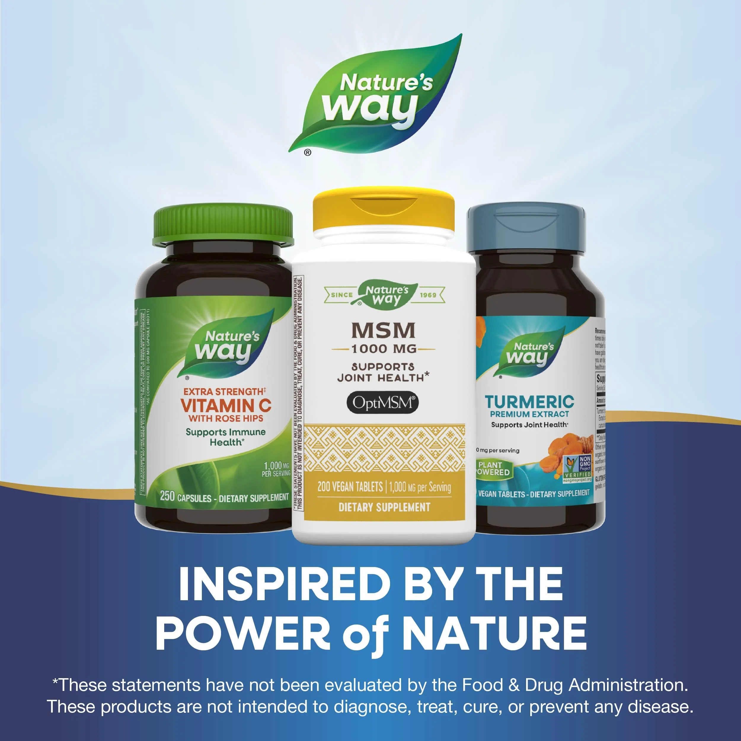Nature's Way MSM 1000 mg – Joint Health Supplement* (Gluten-Free & Vegan) | 200 Tablets Pack of 2 - Image 6