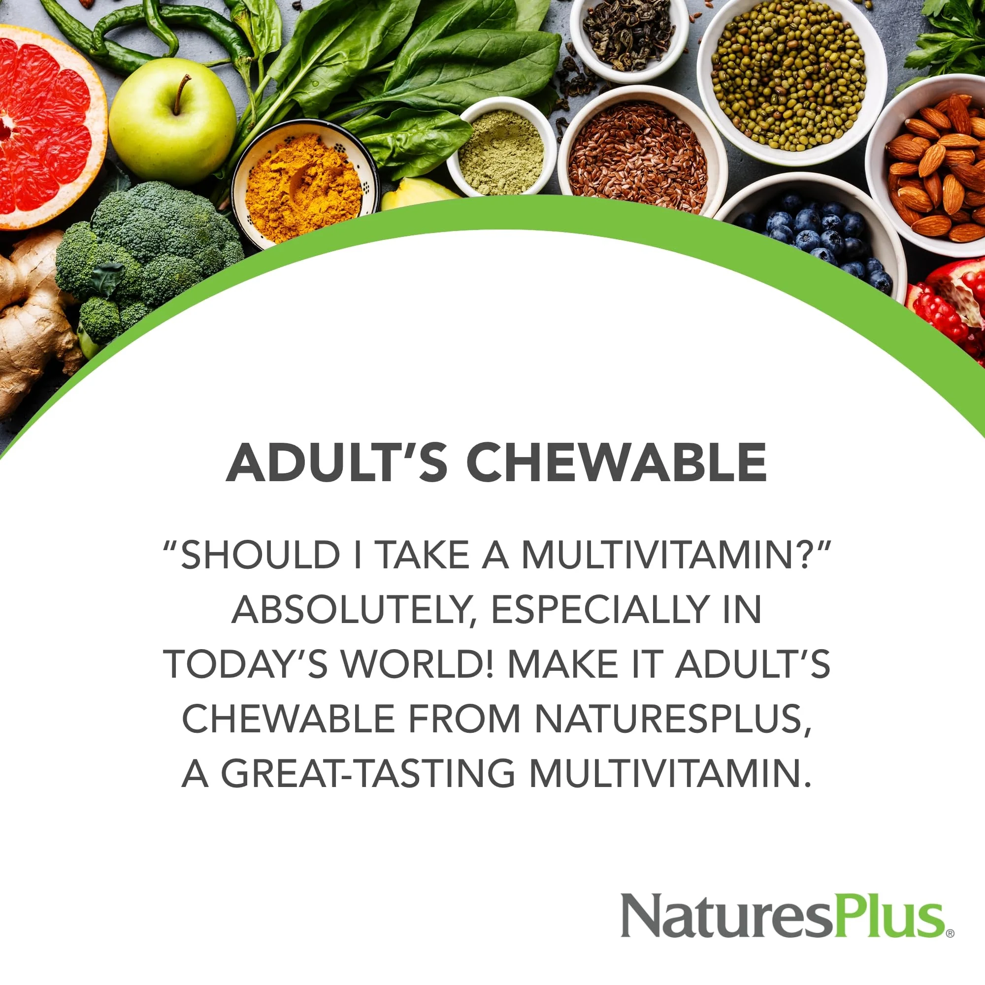 NaturesPlus Adult's Chewable Multivitamin - Exotic Red Berry Flavor | 180 Total Servings (90 Tablets x 2) | Vegetarian & Gluten Free - Image 3