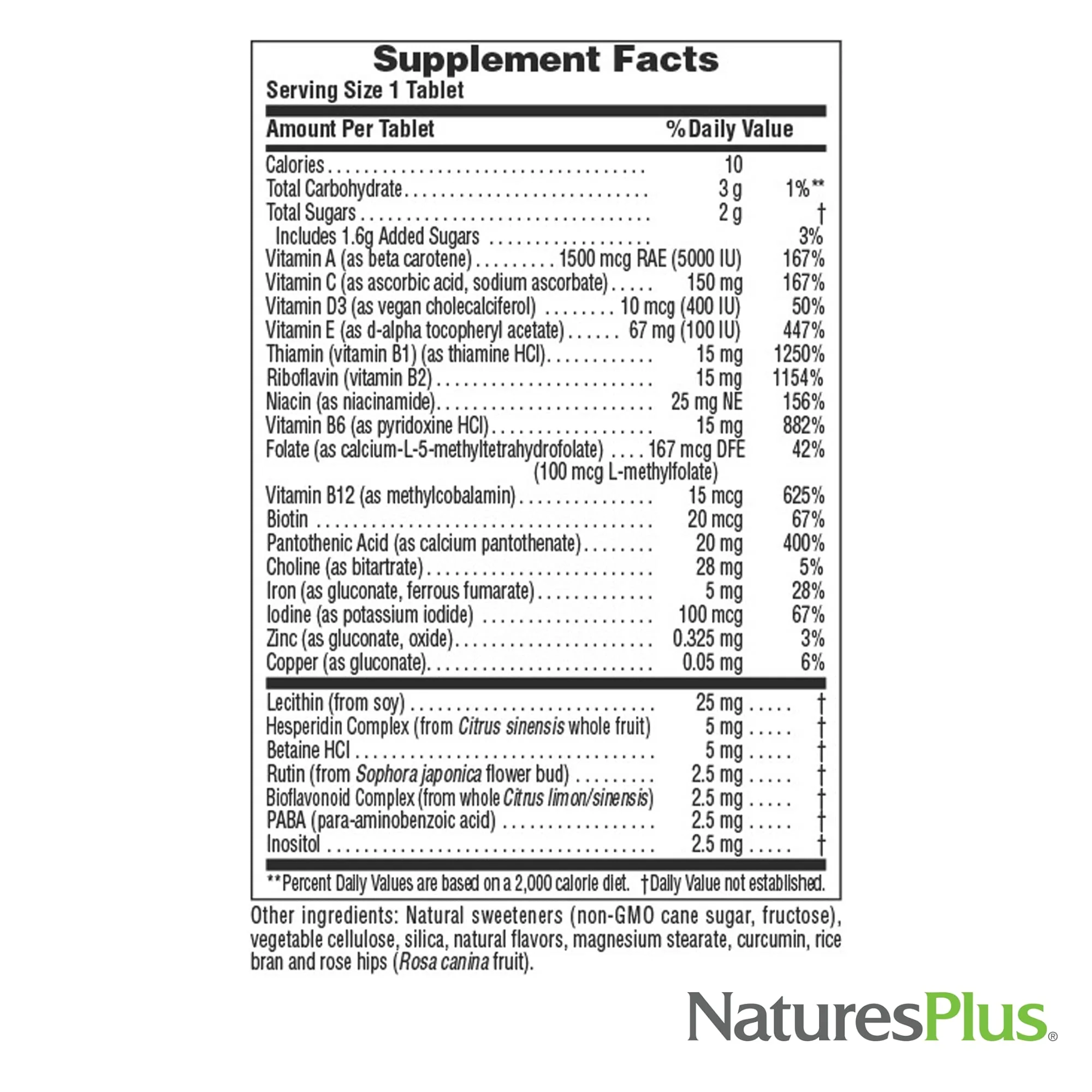 NaturesPlus Adult's Chewable Multivitamin - Exotic Red Berry Flavor | 180 Total Servings (90 Tablets x 2) | Vegetarian & Gluten Free - Image 5