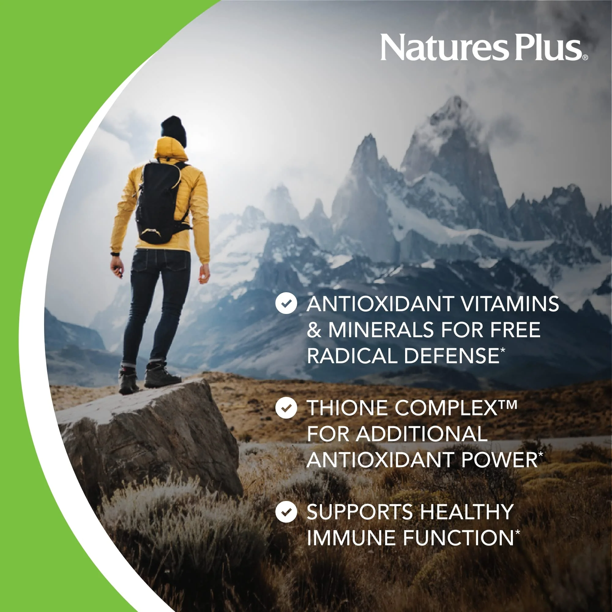 NaturesPlus AgeLoss First Day Healthy Immune Response - 90 Tablets | Vegetarian, Gluten Free | 30 Servings - Image 3