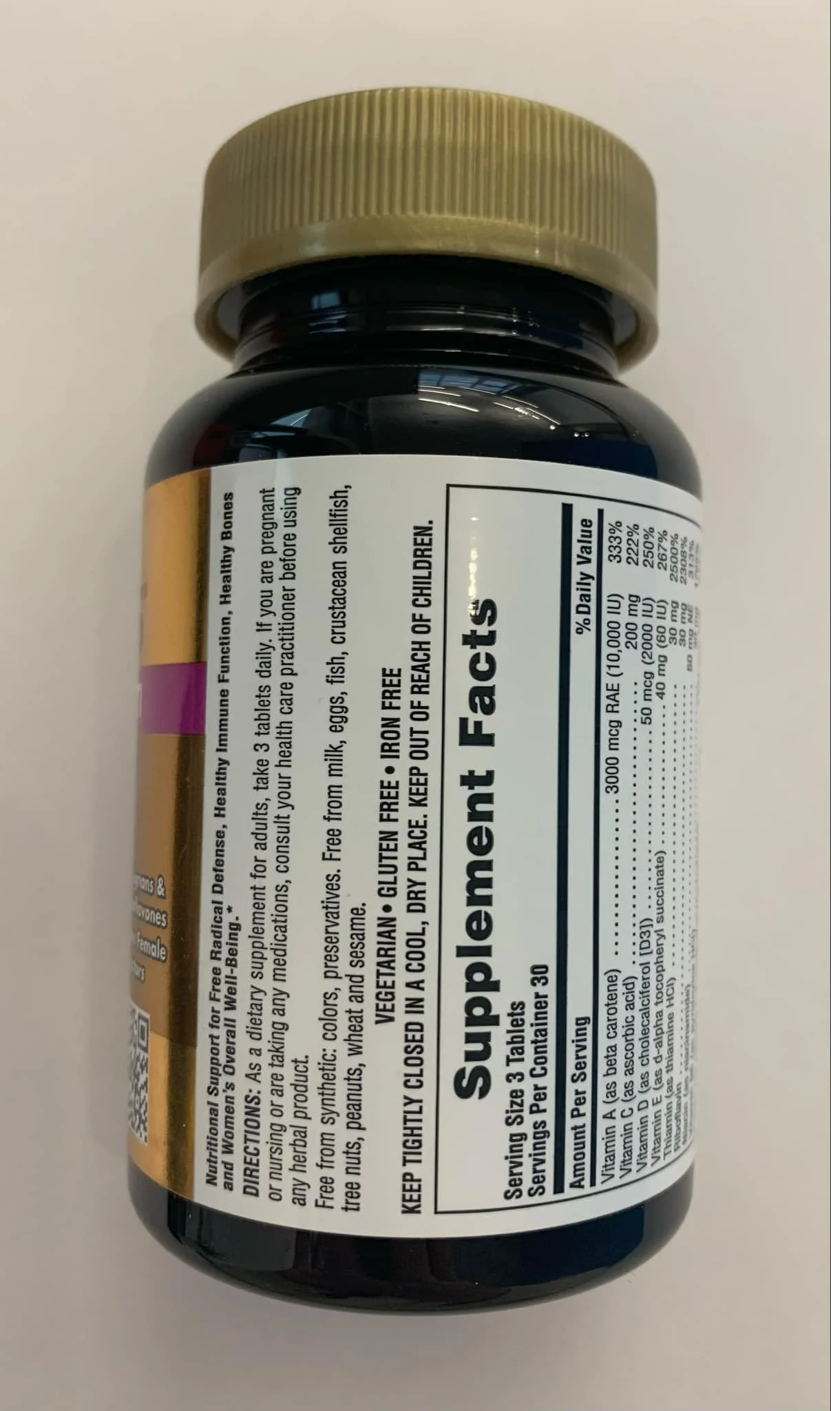 NaturesPlus AgeLoss Women’s Multi – 90 Tablets (30 Servings) | Anti-Aging Multivitamin, Menopausal Support, Gluten-Free - Image 3