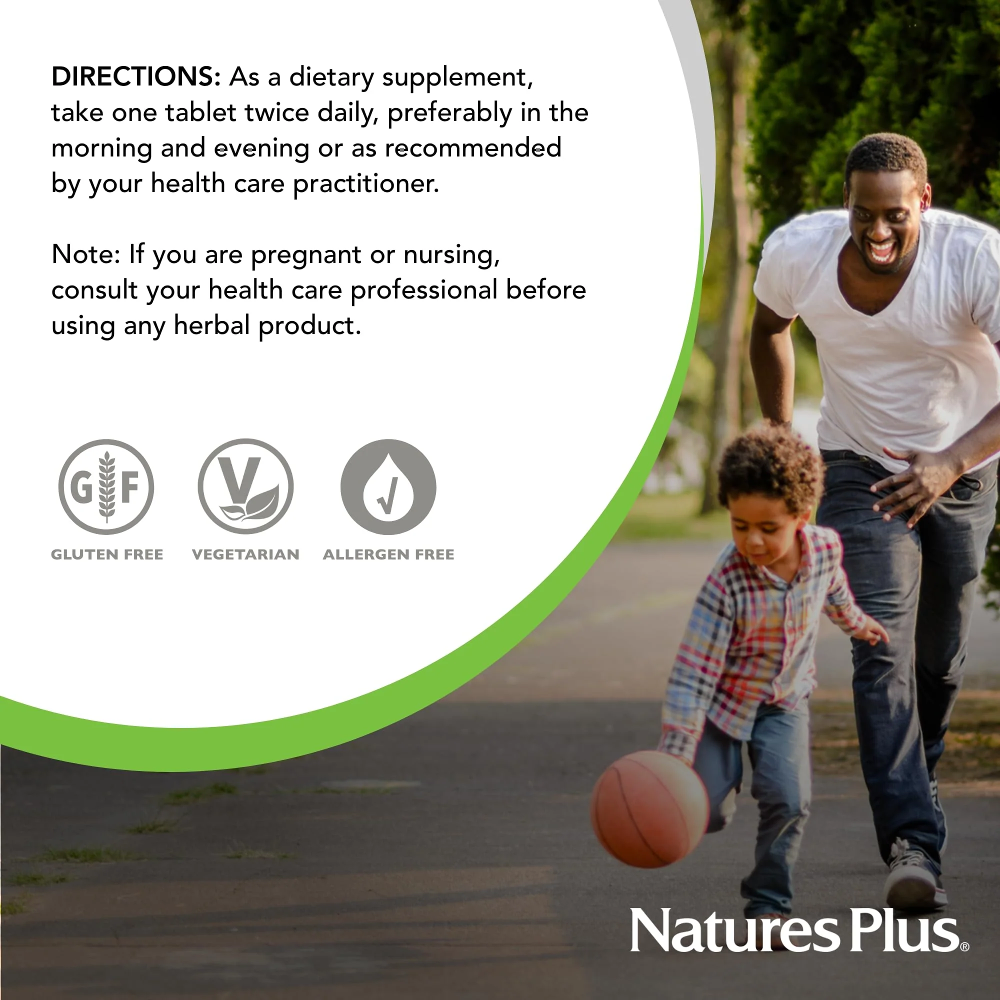 NaturesPlus Herbal Actives St. John’s Wort Extended Release — 120 Servings (60 Tablets x 2) | Vegetarian & Gluten Free - Image 6
